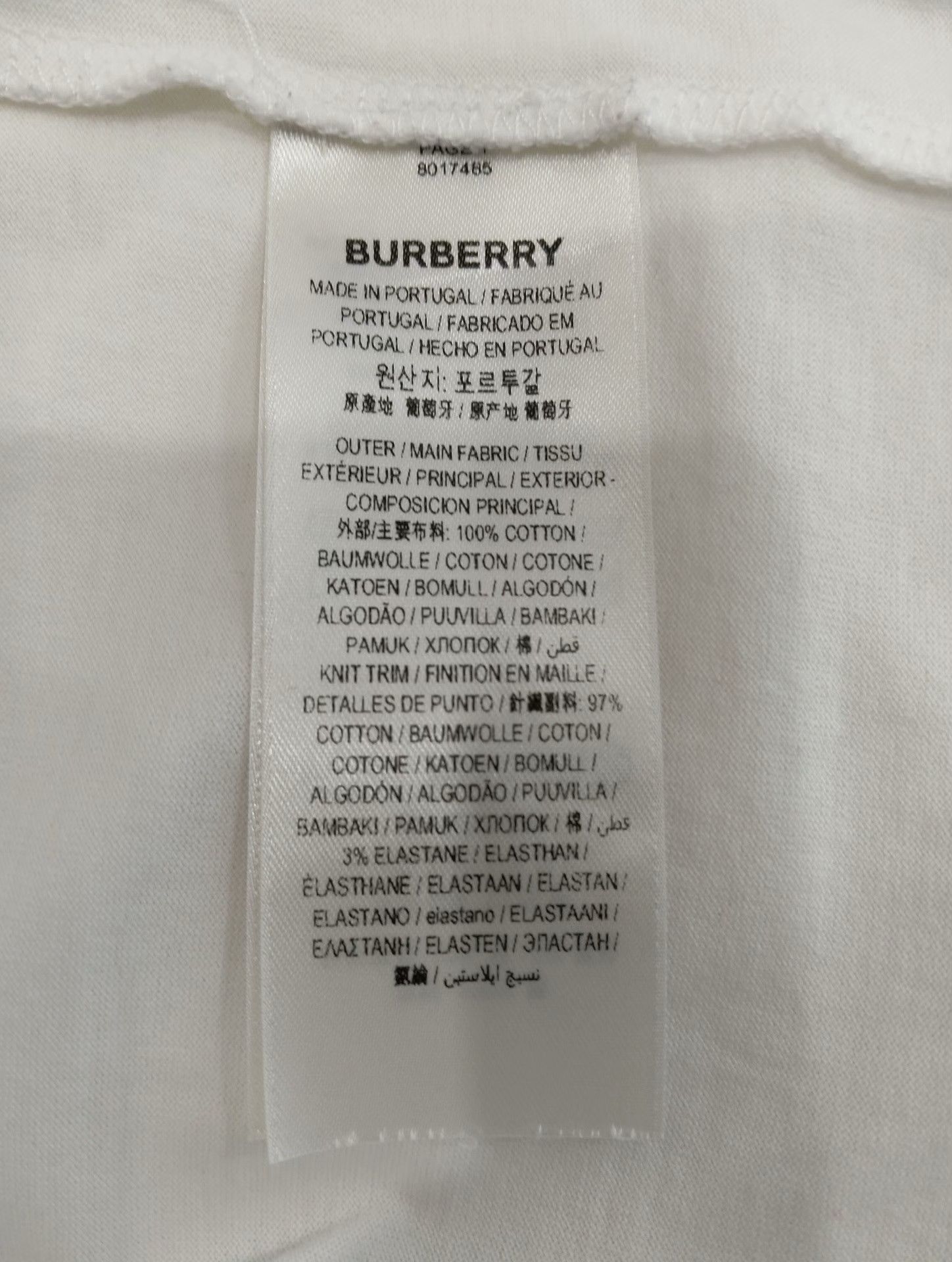 Burberry Burberry T-Shirt M Men Size US M / EU 48-50 / 2 - 5 Thumbnail