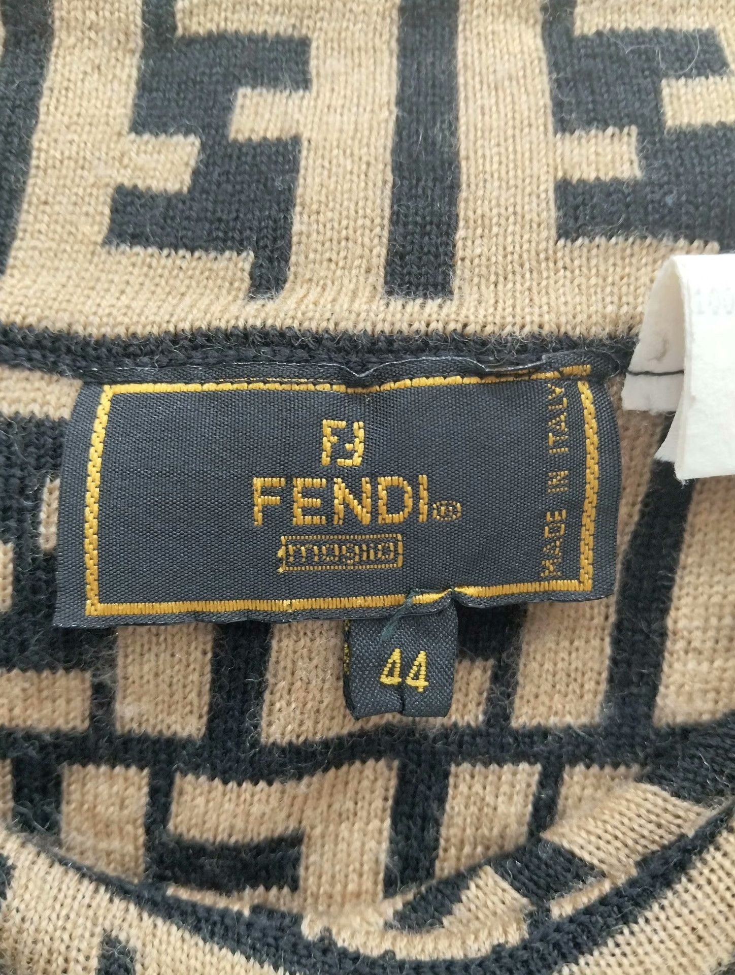 Fendi Fendi Knit Skirt 44 Women Size 28" / US 6 / IT 42 - 3 Thumbnail