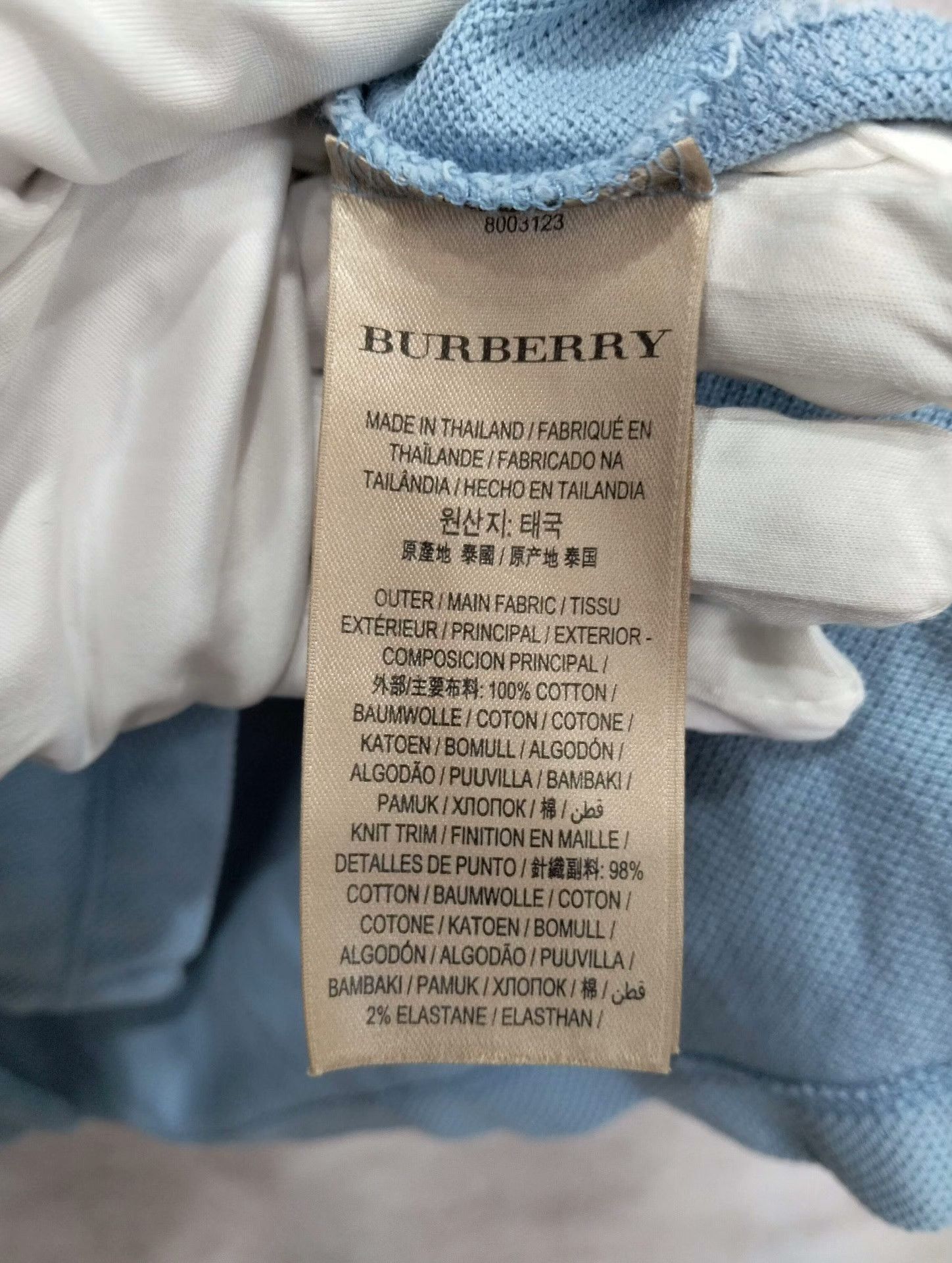 Burberry Burberry Polo S Men Size US S / EU 44-46 / 1 - 4 Thumbnail