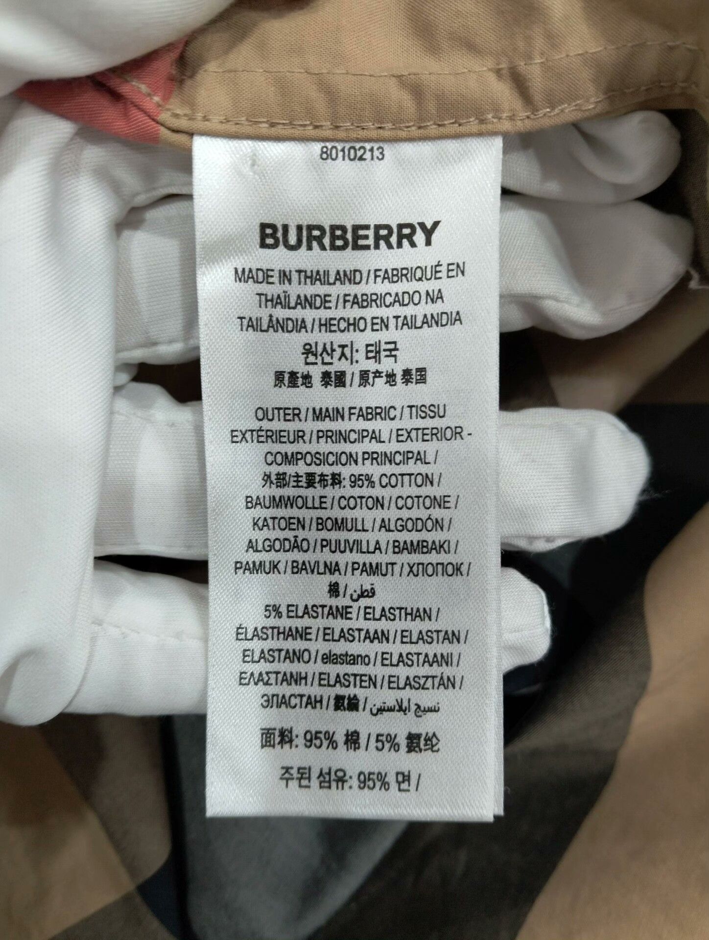 Burberry Burberry Shirt L Men Size US L / EU 52-54 / 3 - 5 Thumbnail