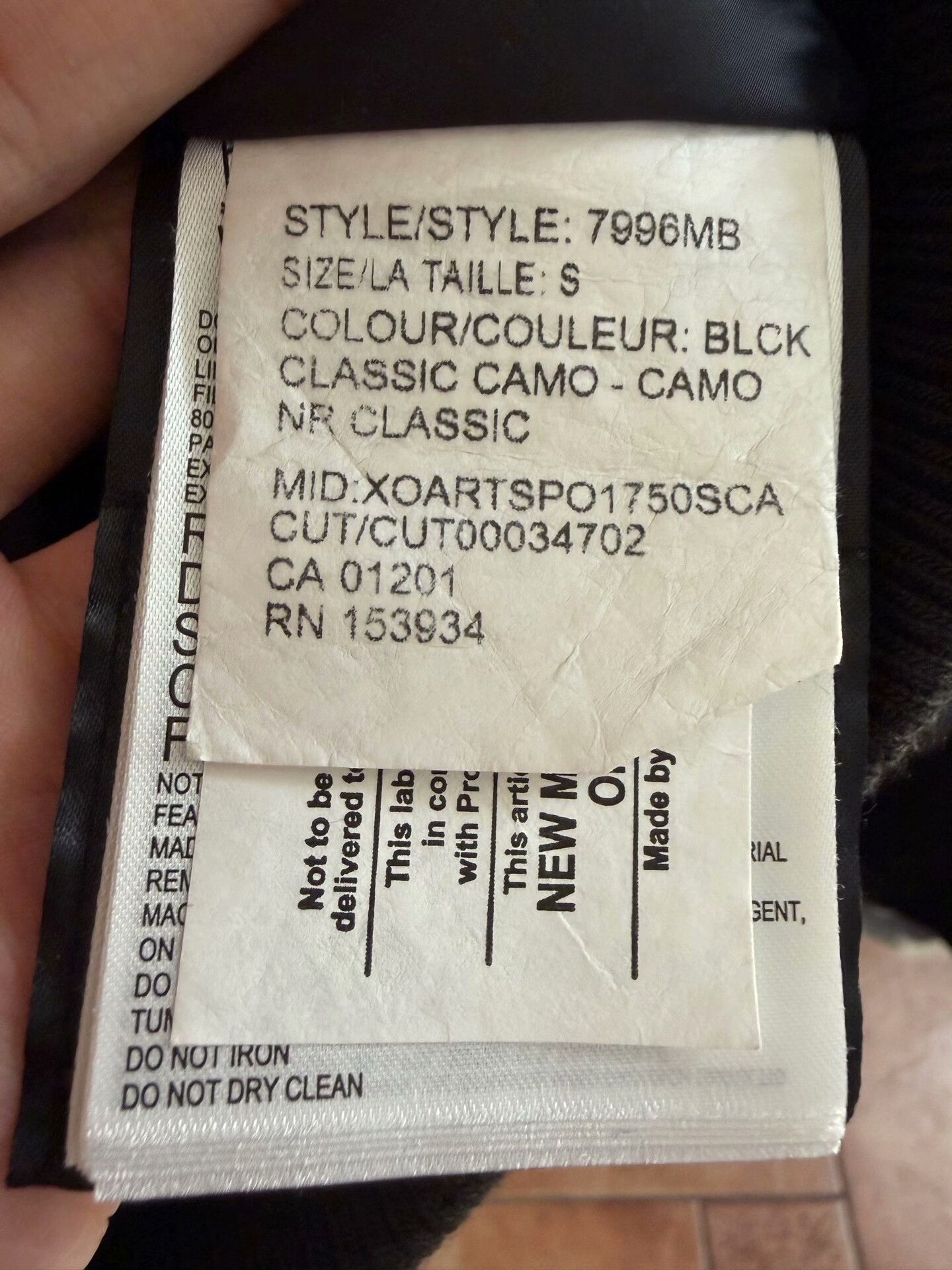 Canada Goose Canada Goose Down Camo Heavy Coat S Men Size US S / EU 44-46 / 1 - 4 Thumbnail