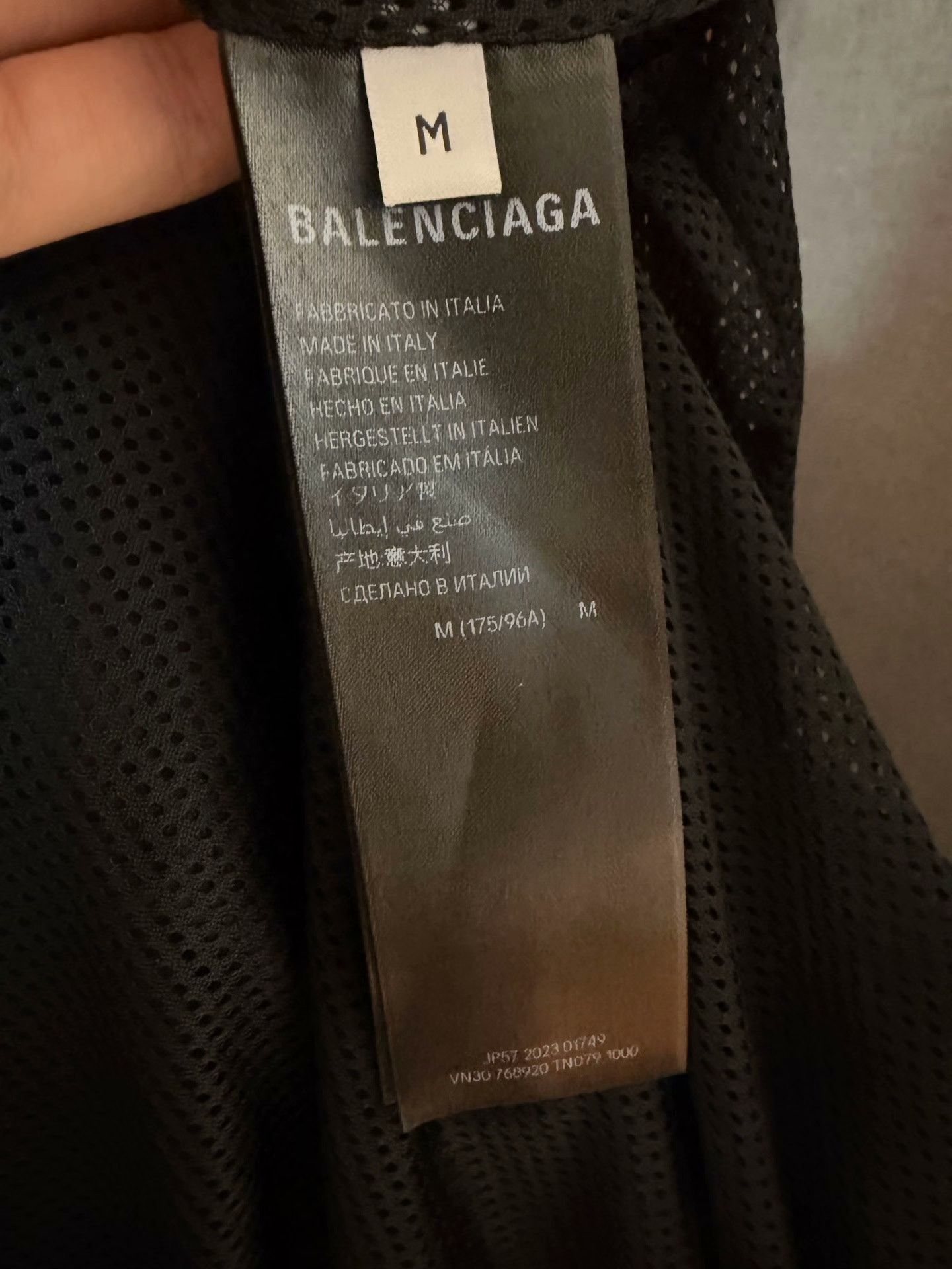 Balenciaga Balenciaga Retro Printed Light Jacket M Men Size US M / EU 48-50 / 2 - 4 Thumbnail
