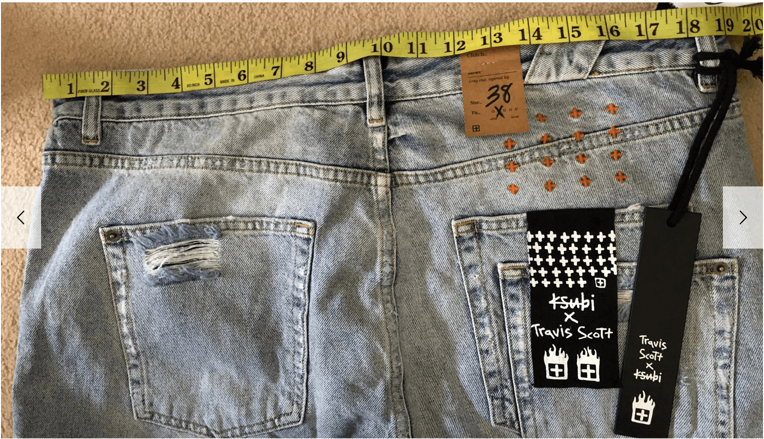 Ksubi × Travis Scott Ksubi x Travis Scott Ripped Citch Jeans | Grailed