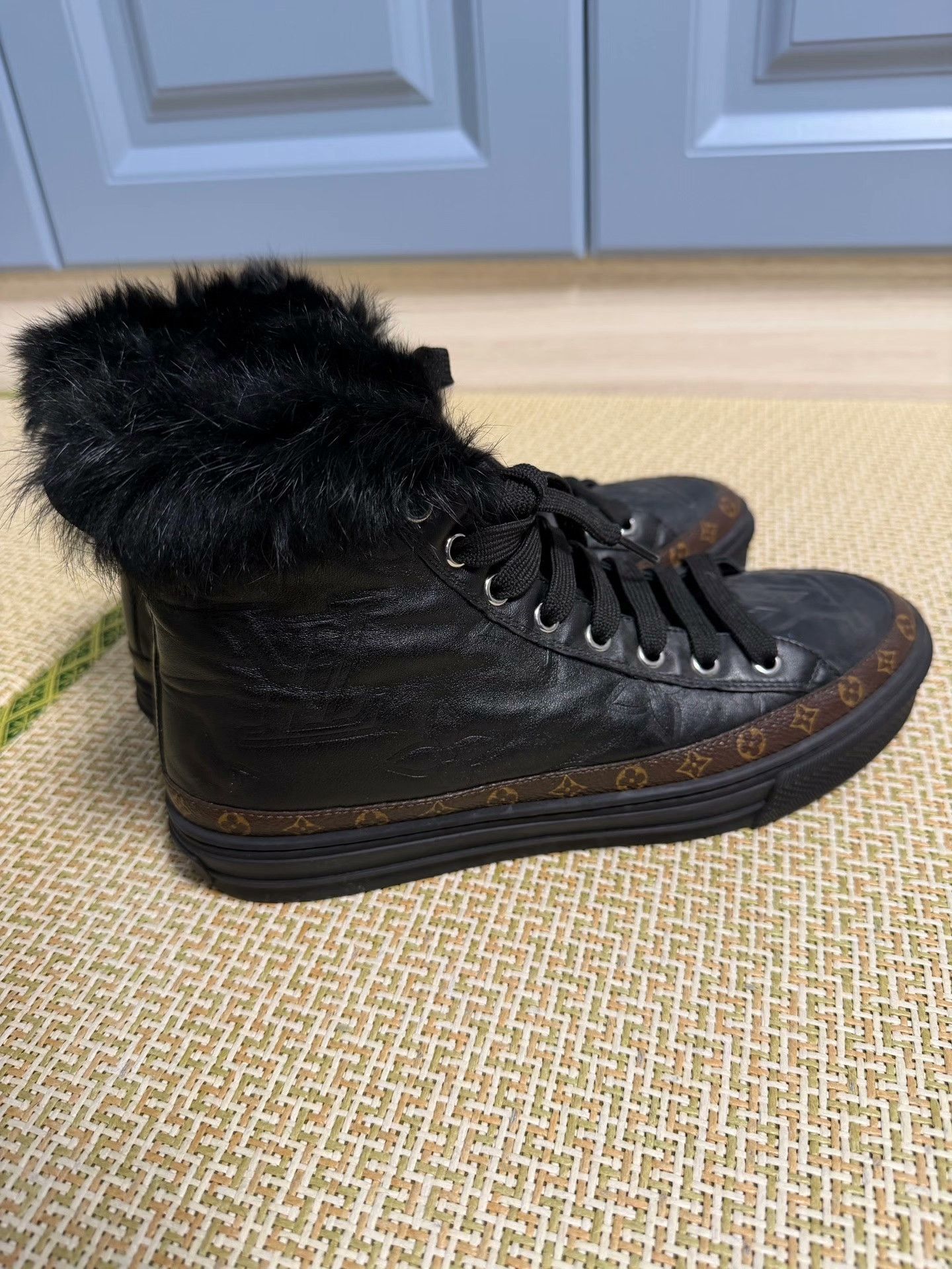 Louis Vuitton Hitop Sneakers Size US 5.5 / EU 38 - 2 Thumbnail