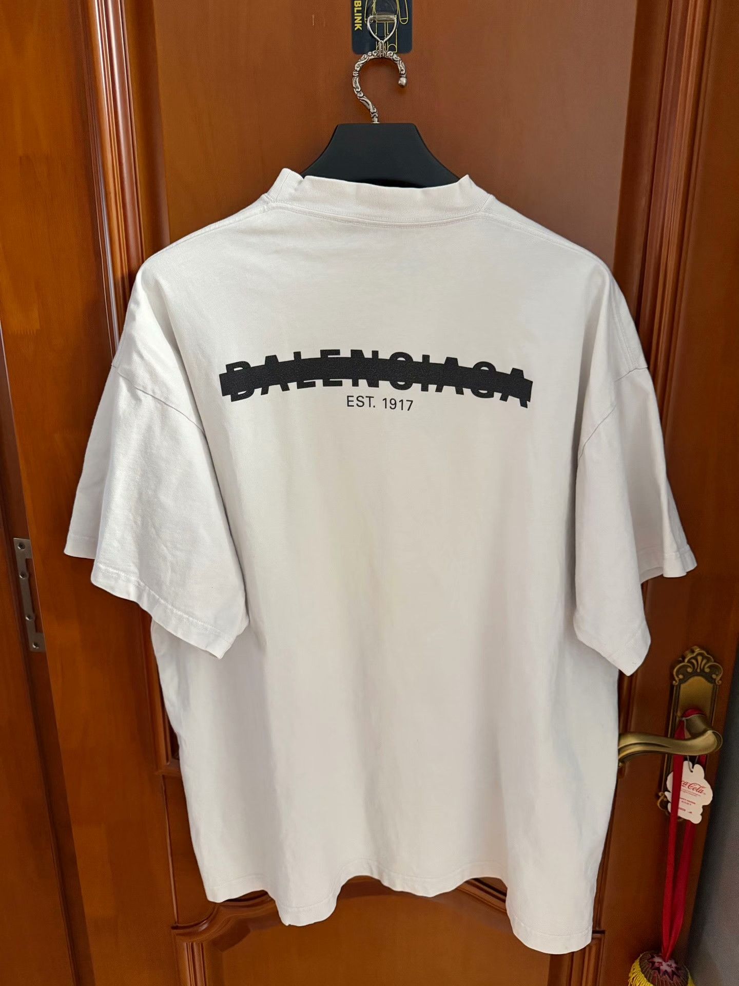 Balenciaga Balenciaga White T-Shirt 39 Men Size US M / EU 48-50 / 2 - 2 Thumbnail