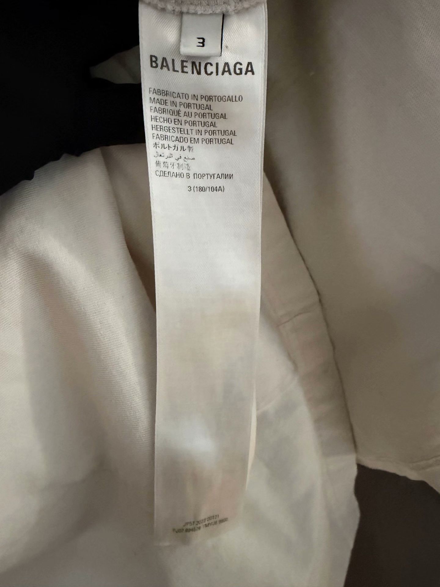 Balenciaga Balenciaga White T-Shirt 39 Men Size US M / EU 48-50 / 2 - 4 Thumbnail