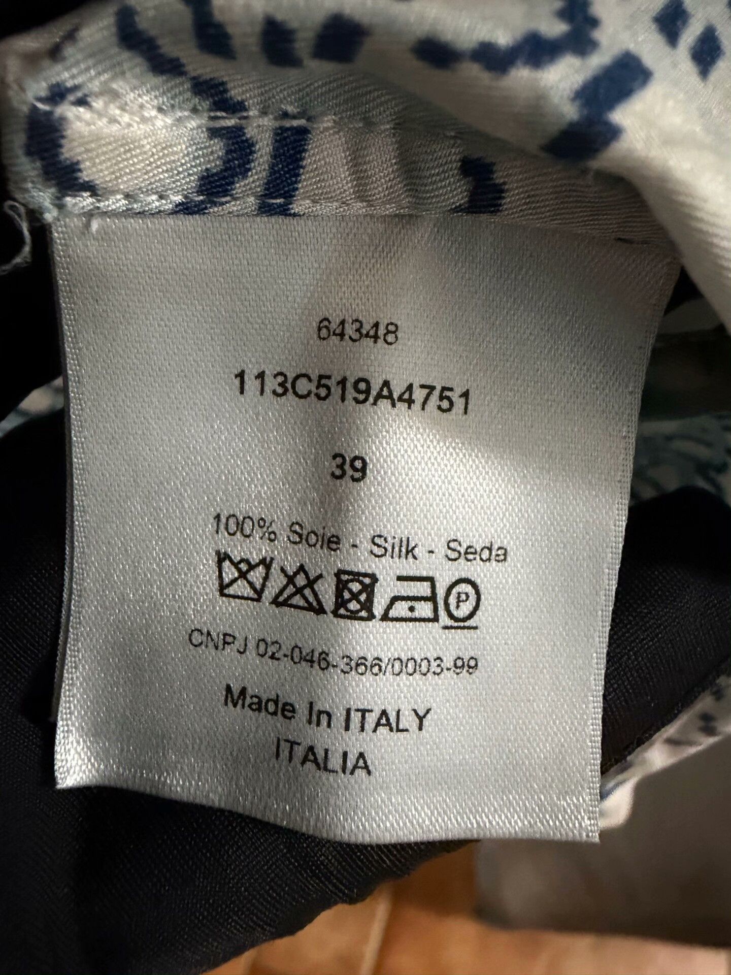 Dior Dior Silk Blue Shirt 39 Men Size US M / EU 48-50 / 2 - 4 Thumbnail
