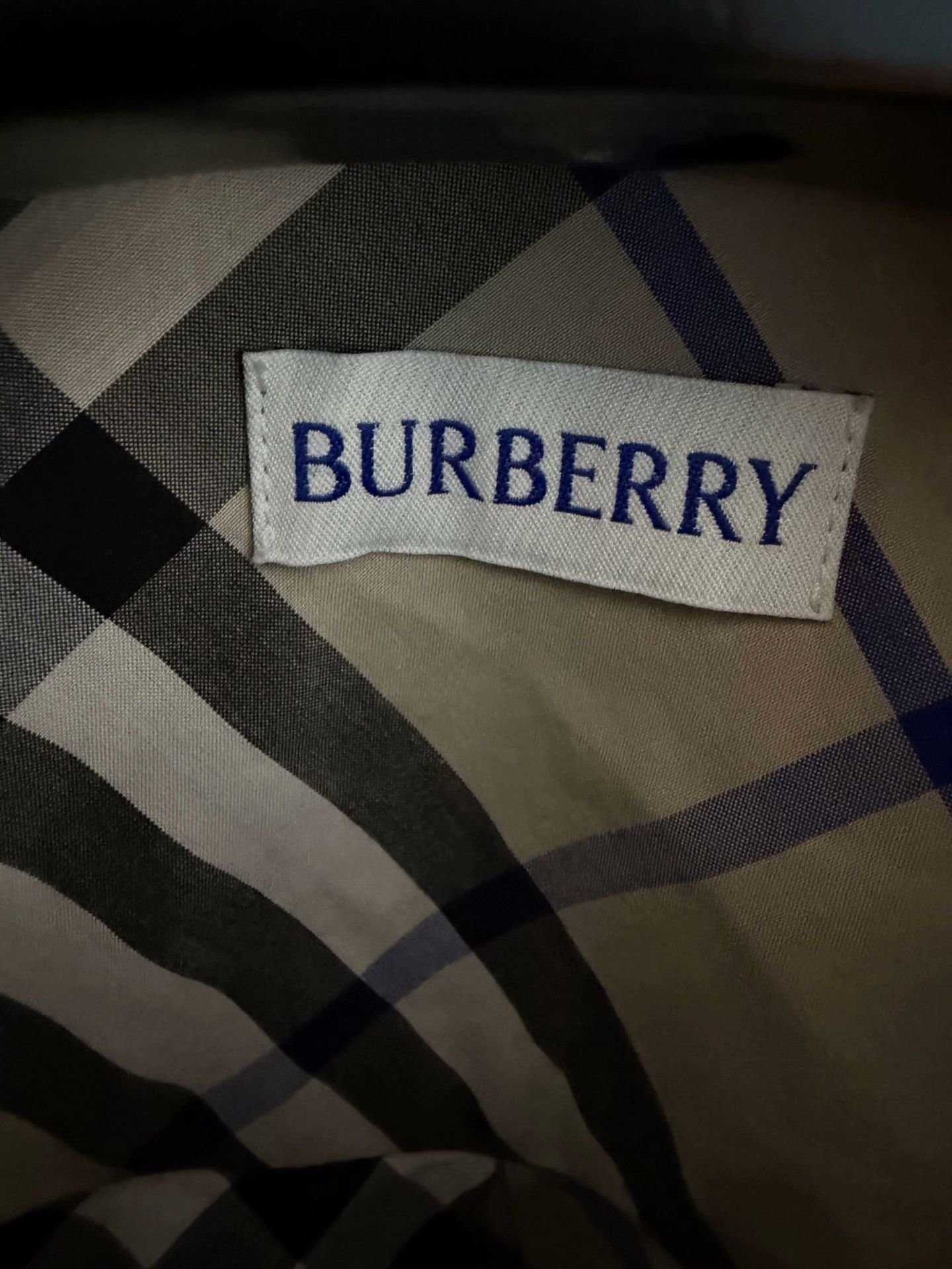 Burberry Burberry Plaid Blue Shirt M Men Size US M / EU 48-50 / 2 - 3 Thumbnail