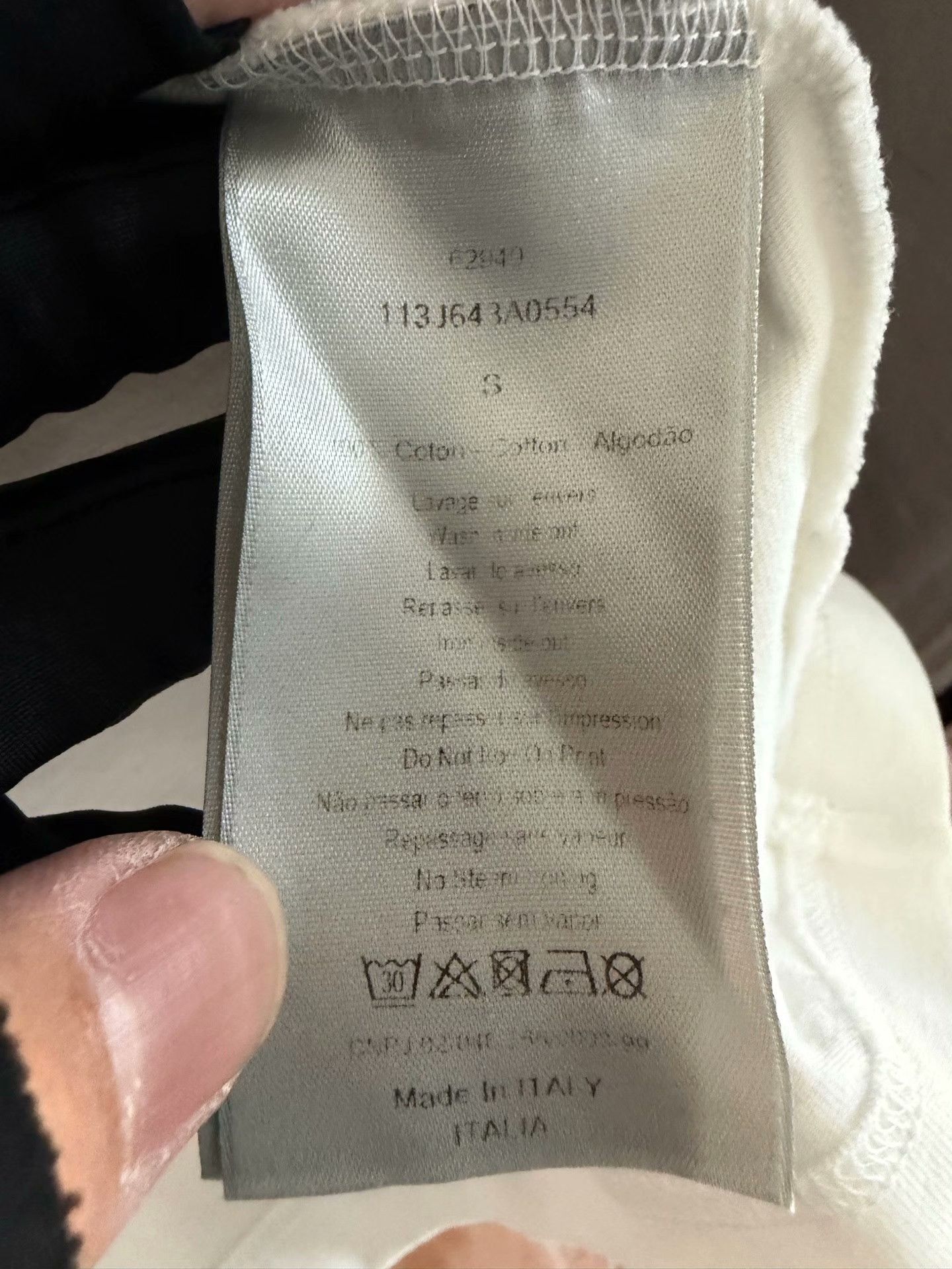 Dior Dior Retro White Hoodie S Women Size S / US 4 / IT 40 - 5 Thumbnail