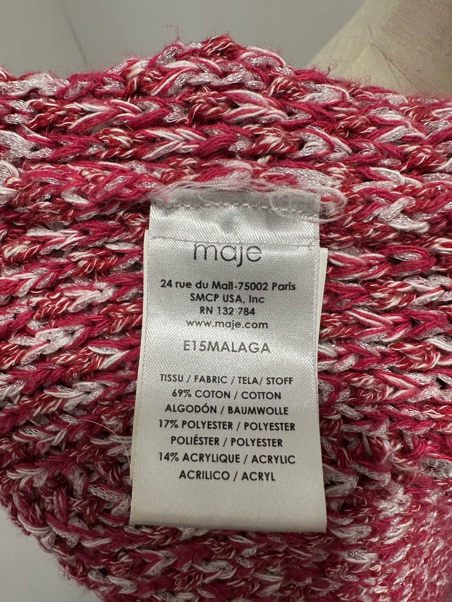 Maje Maje Knit Jacket L Women Size L / US 10 / IT 46 - 4 Thumbnail