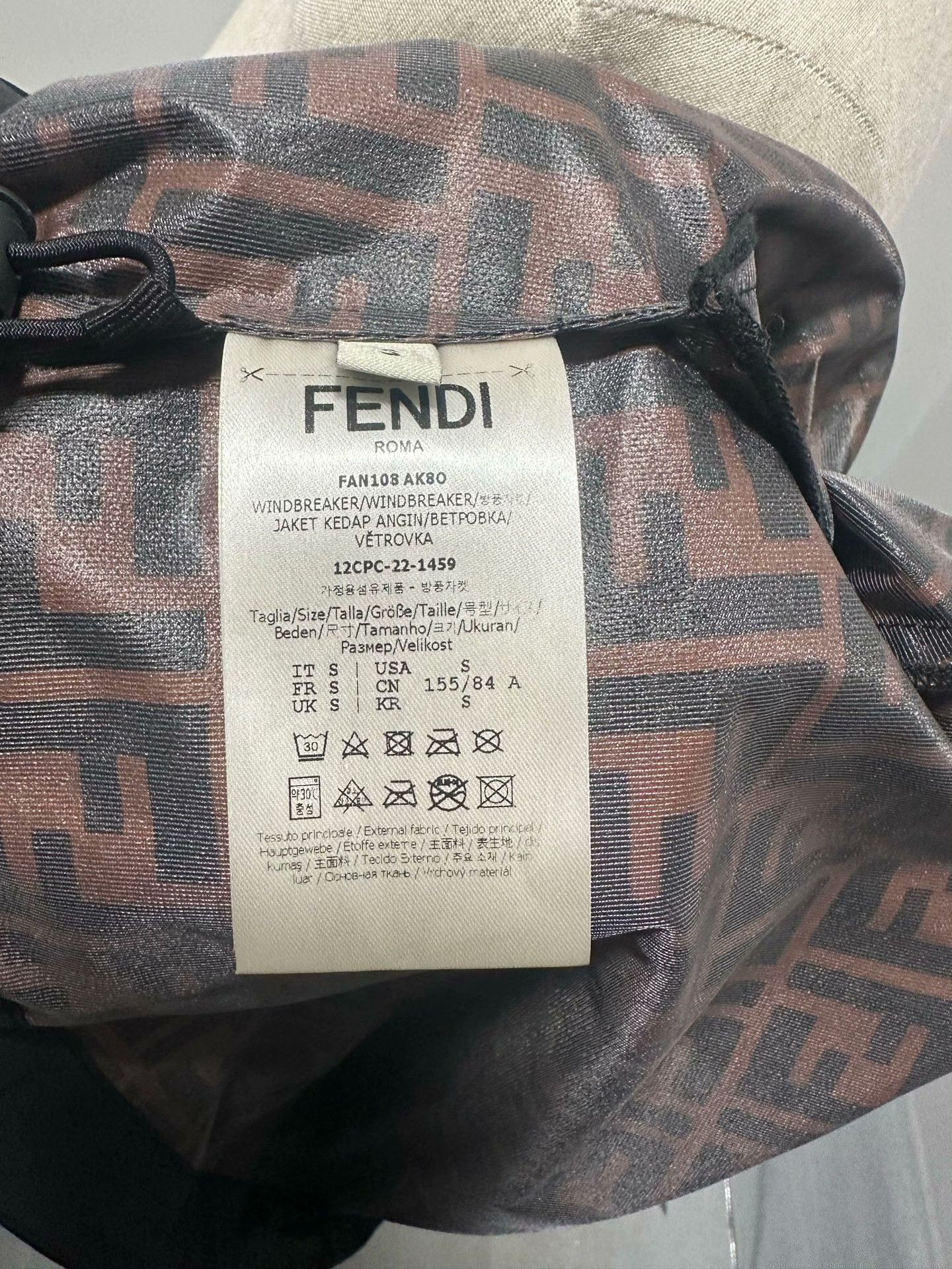 Fendi Fendi Cropped Hoodie S Women Size S / US 4 / IT 40 - 7 Thumbnail