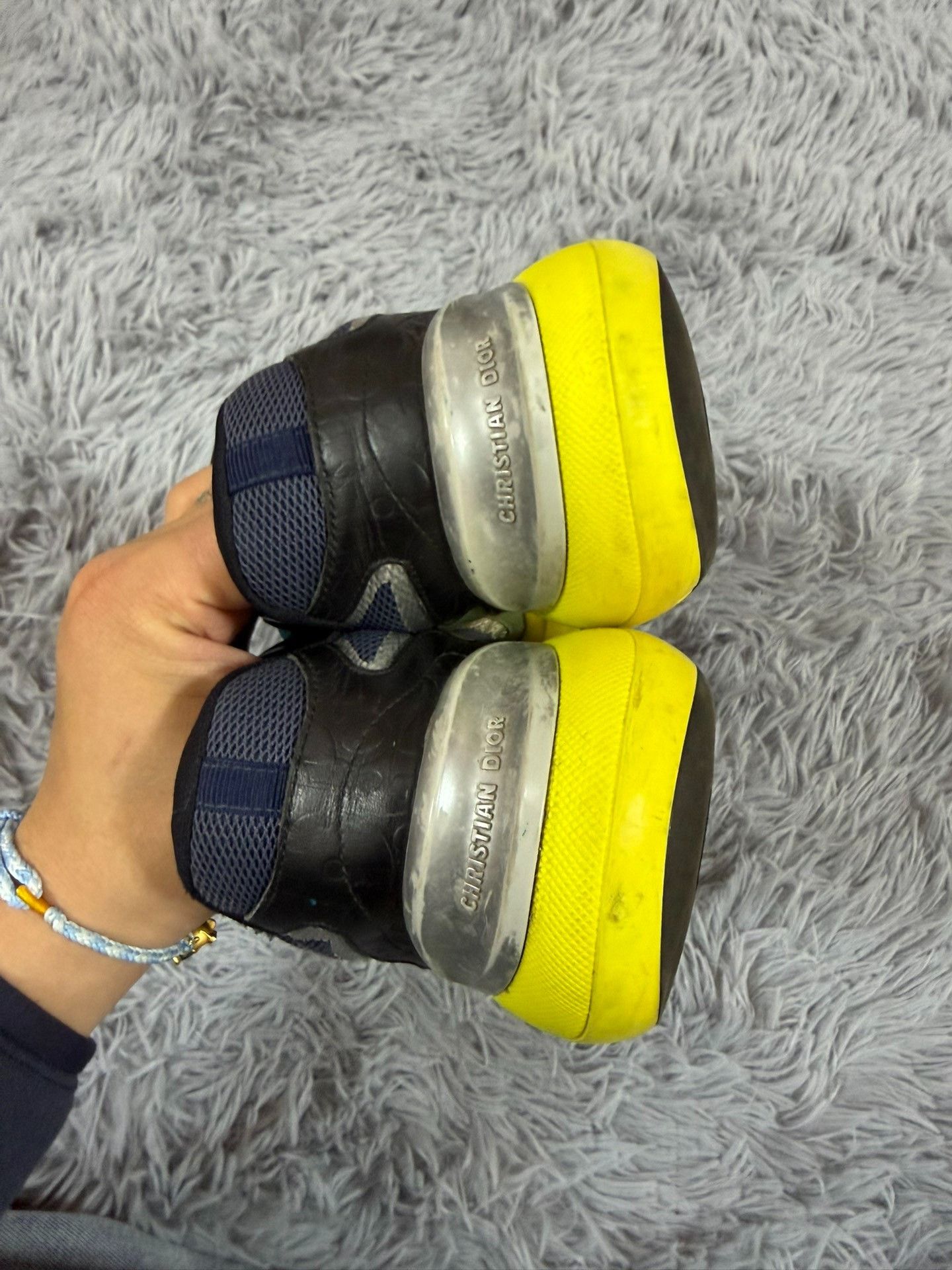 Dior Dior Yellow Lowtop Sneakers 24 Men Size US 7 / EU 40 - 4 Thumbnail