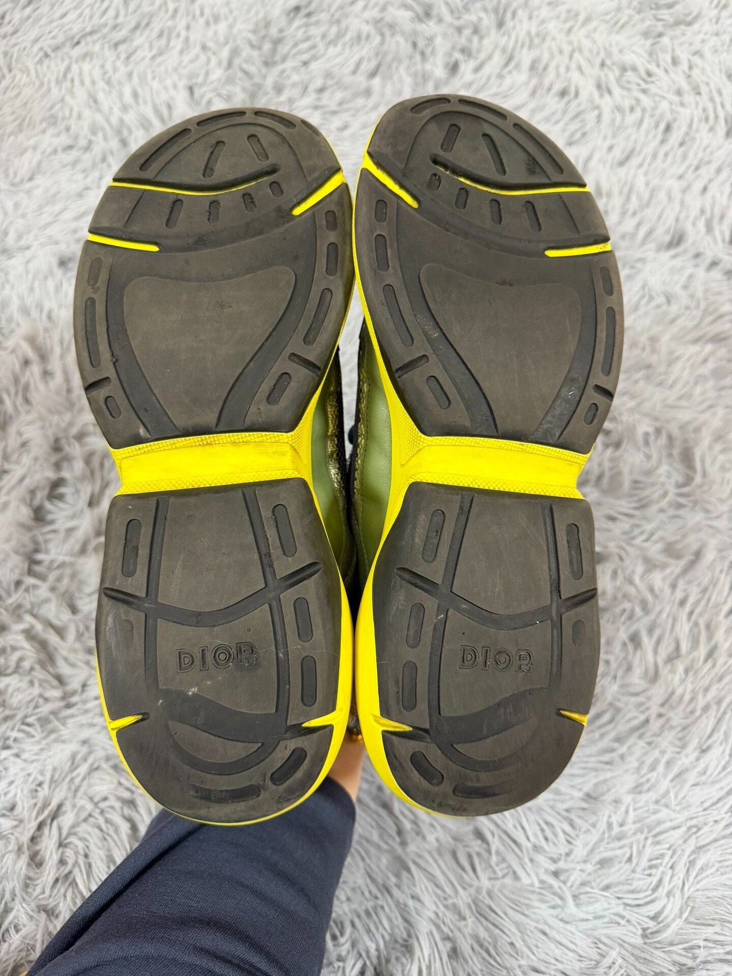 Dior Dior Yellow Lowtop Sneakers 24 Men Size US 7 / EU 40 - 5 Thumbnail