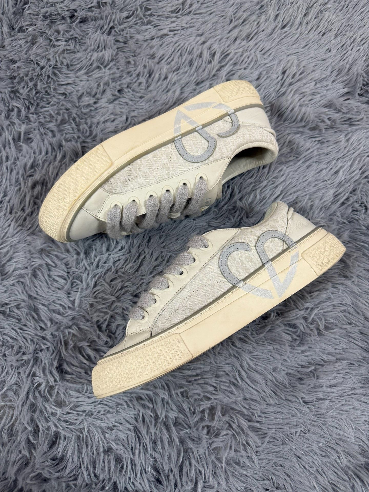 Dior Dior Limited Gray Lowtop Sneakers 33 Men Size US 5 / EU 37 - 2 Thumbnail