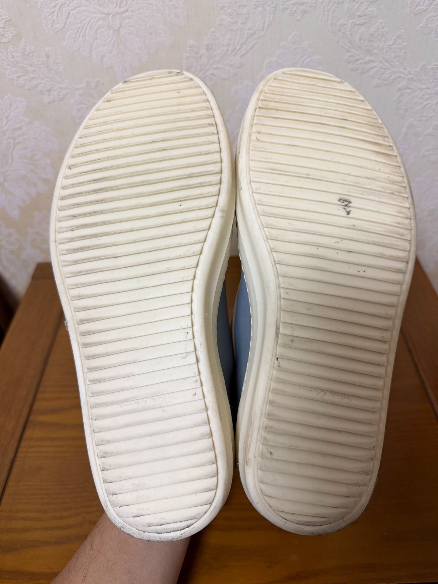 Rick Owens Rick Owens Blue Lowtop Sneakers 9 Men Size US 9 / EU 42 - 4 Thumbnail