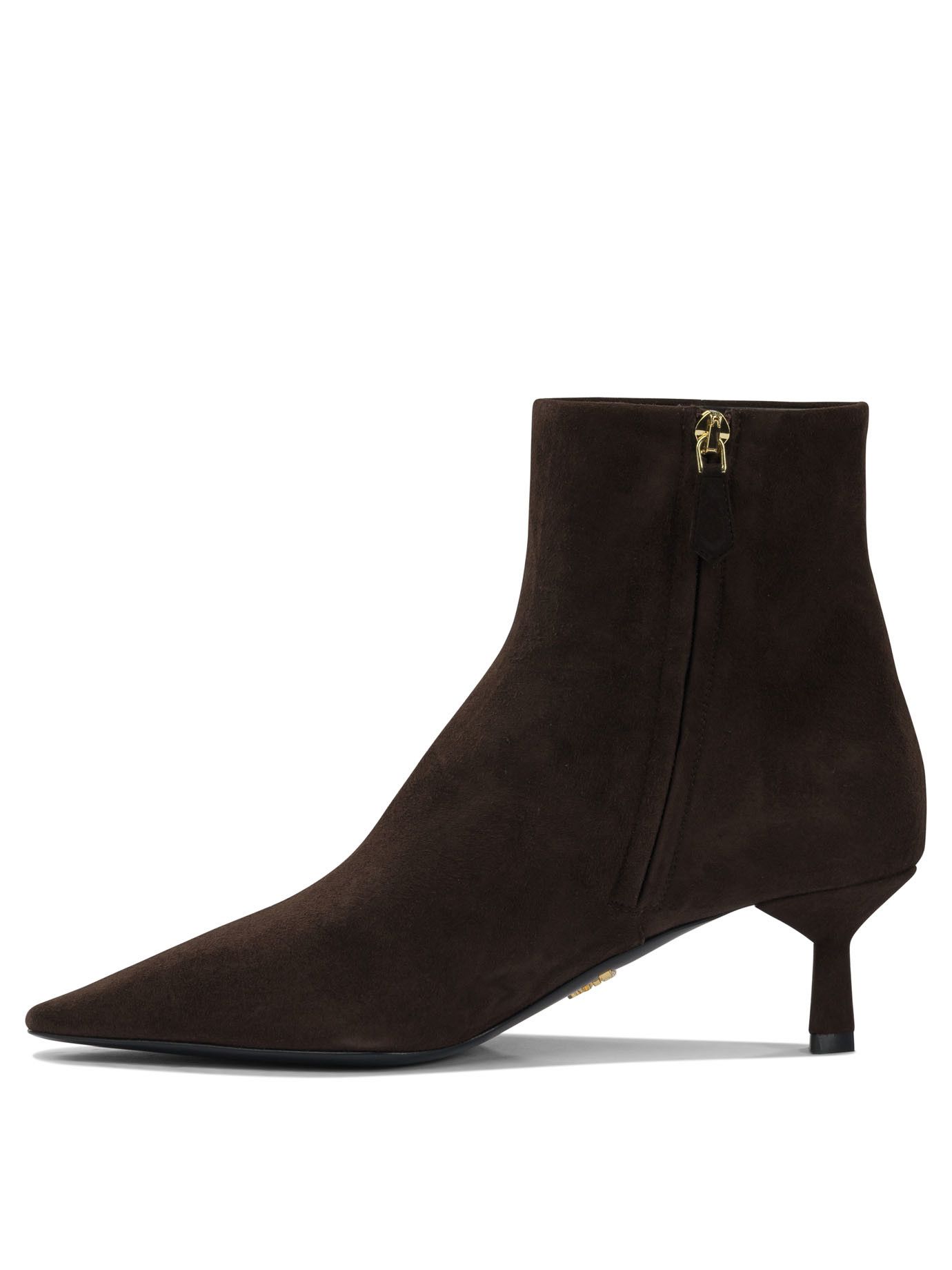 Prada Prada Logo Leather Ankle Boots 30 Mm IT 36 Women - USA Duties Paid Size US 6 / IT 36 - 3 Thumbnail