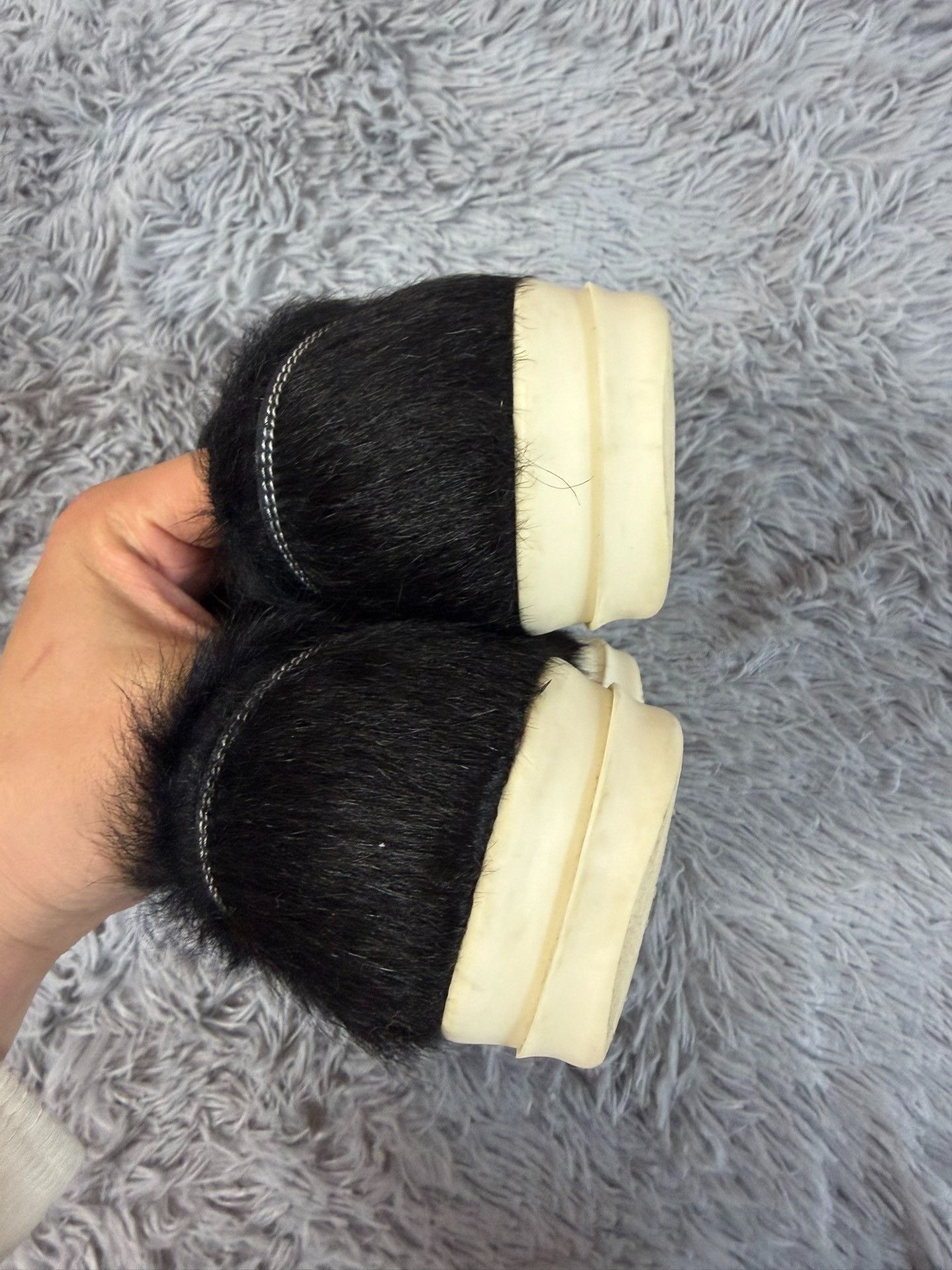 Rick Owens Rick Owens Black Lowtop Sneakers 7 Men Size US 7 / EU 40 - 4 Thumbnail