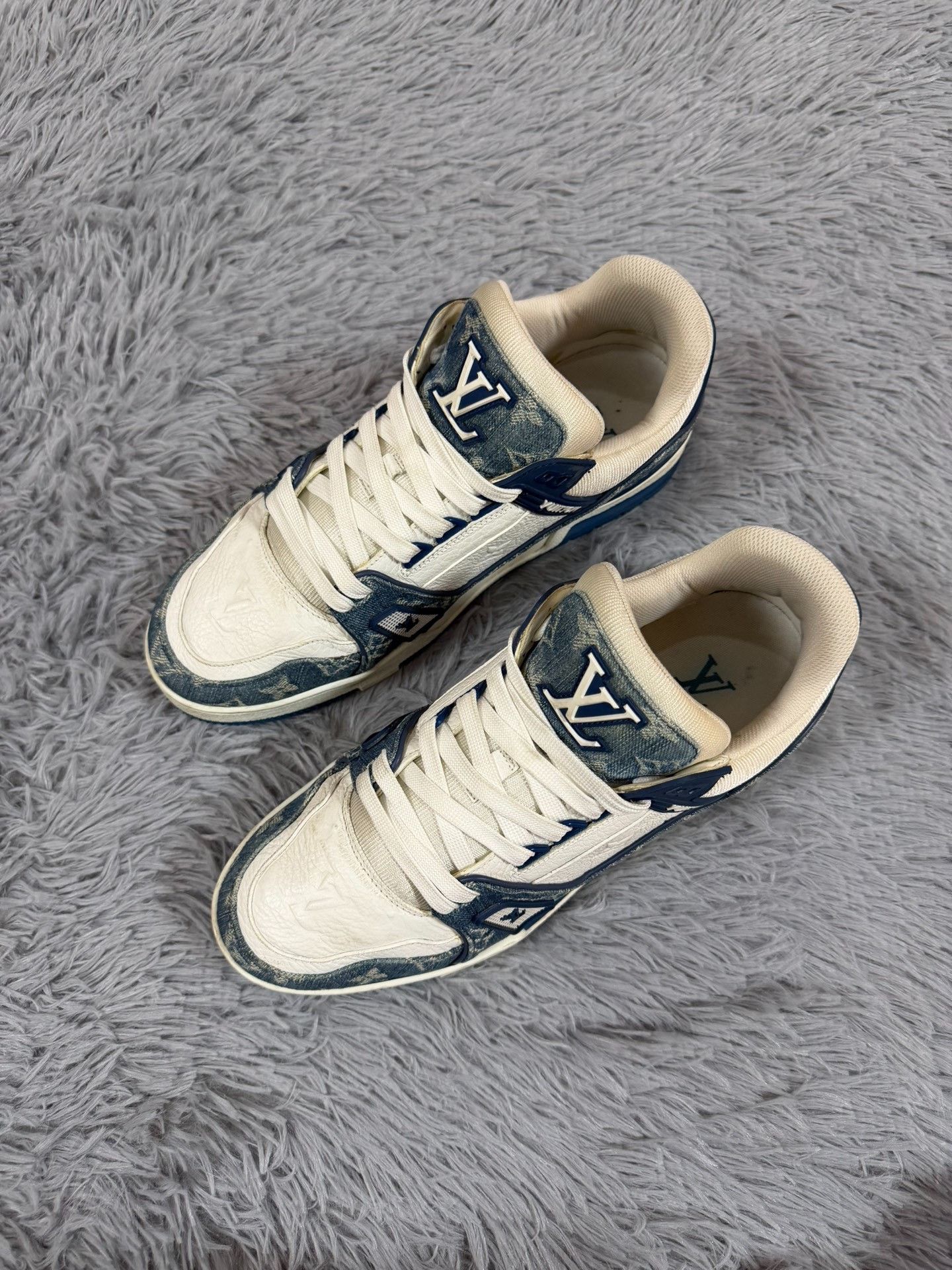 Louis Vuitton Louis Vuitton Training Beige Lowtop Sneakers 41 Men Size US 8.5 / EU 41-42 - 7 Thumbnail