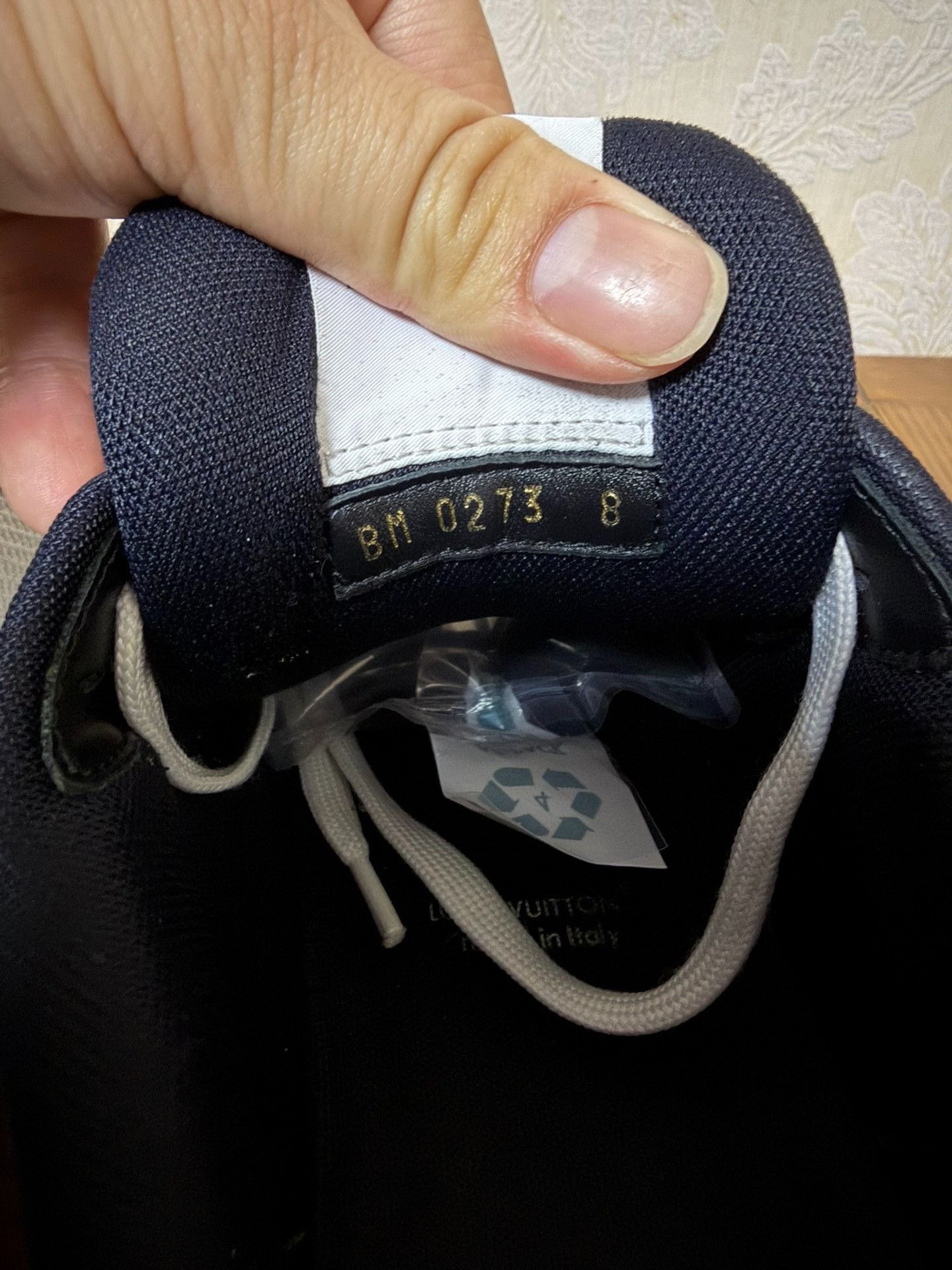 Louis Vuitton Louis Vuitton Training Denim Black Lowtop Sneakers 42 Men Size US 9 / EU 42 - 4 Thumbnail