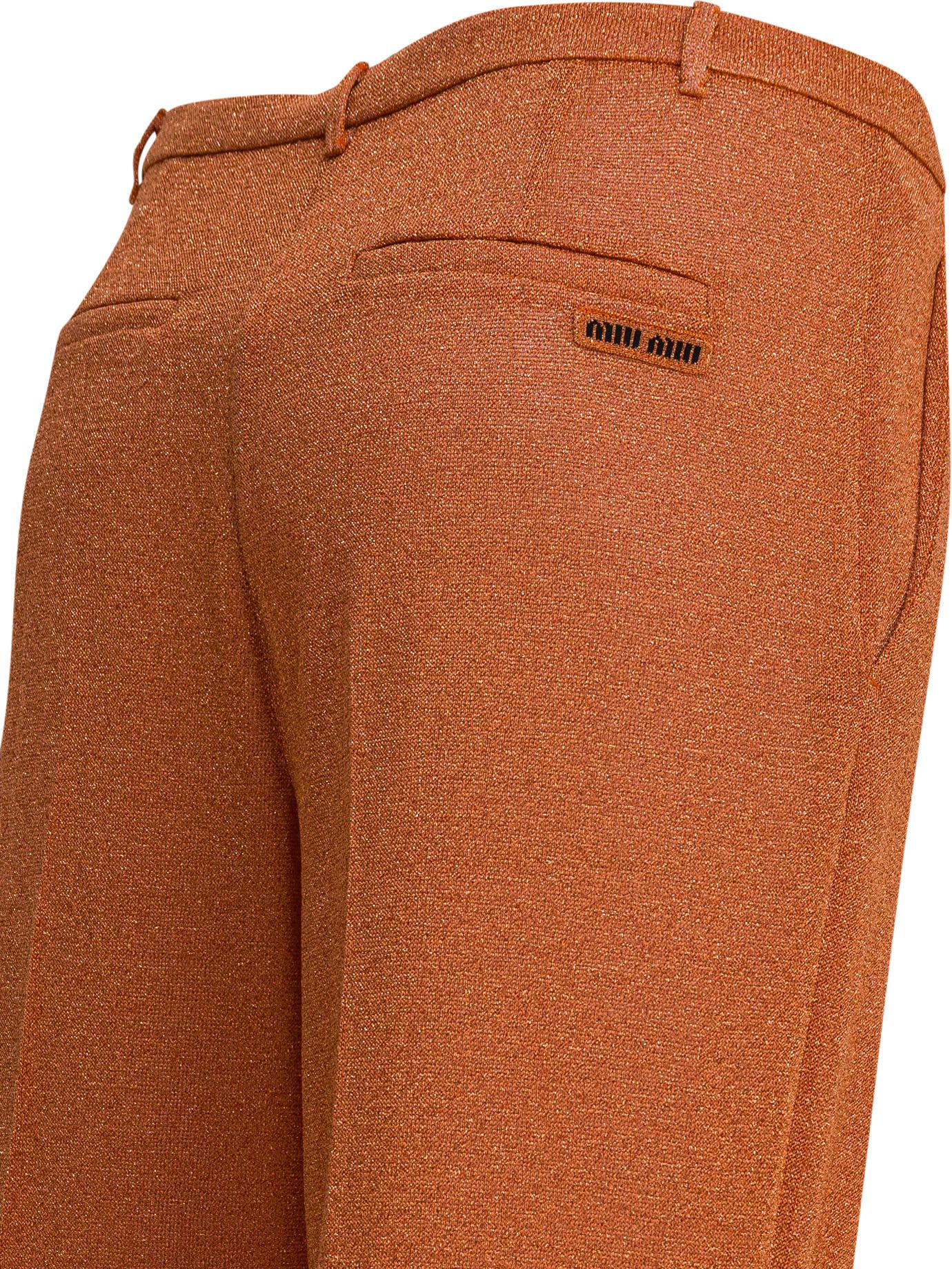 Miu Miu Miu Miu Lurex Pants tag size 40 Women - USA Duties Paid Size 27" / US 4 / IT 40 - 4 Thumbnail