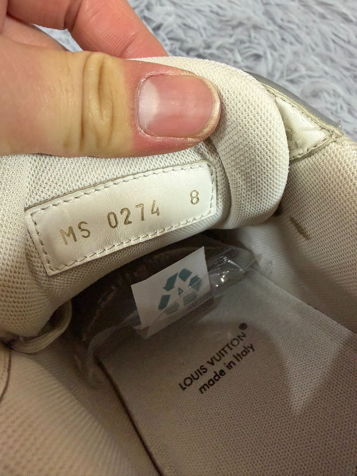 Louis Vuitton Louis Vuitton Training Denim White Lowtop Sneakers 42 Men Size US 9 / EU 42 - 6 Thumbnail