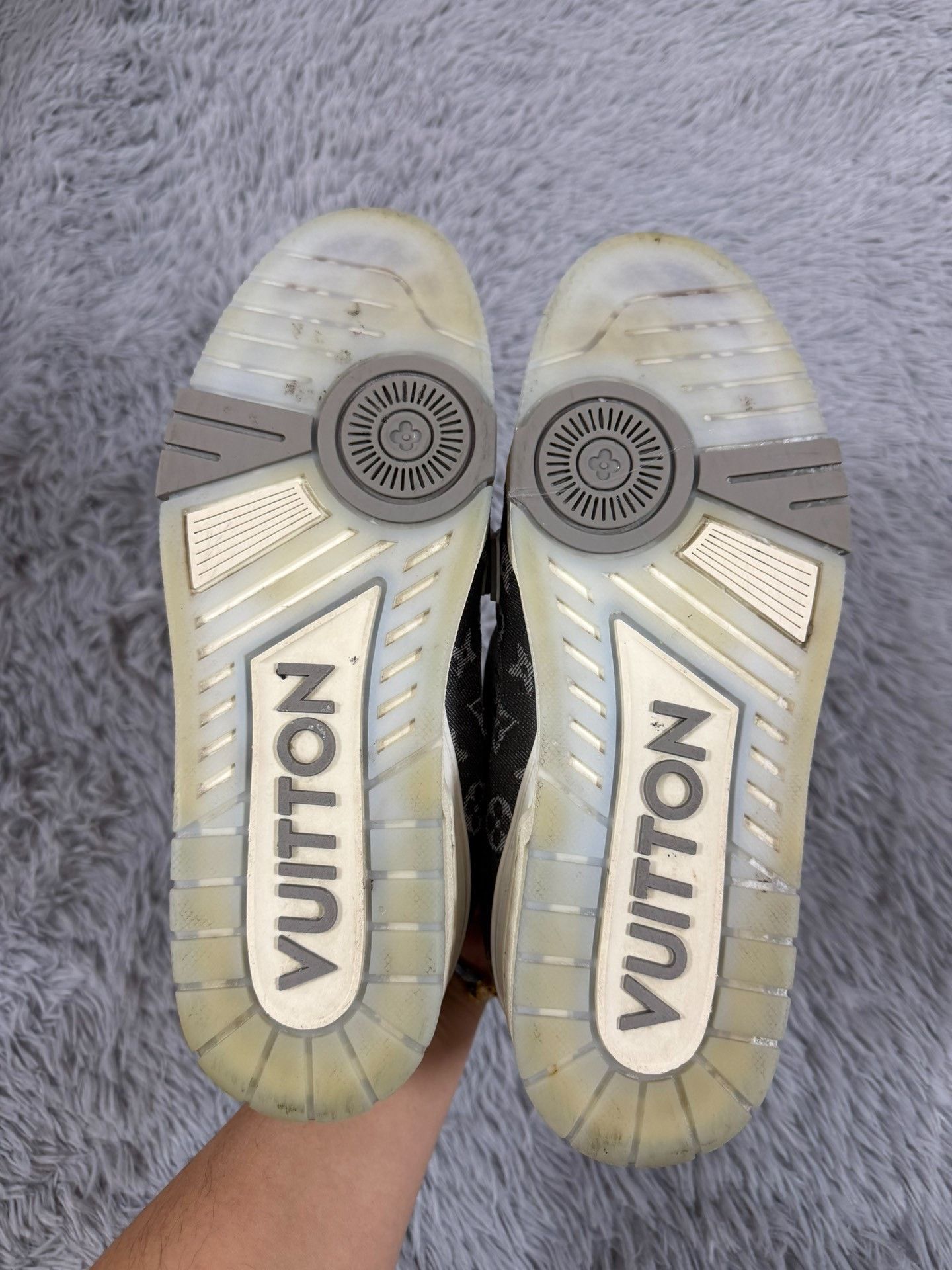 Louis Vuitton Louis Vuitton Training Denim White Lowtop Sneakers 42 Men Size US 9 / EU 42 - 5 Thumbnail