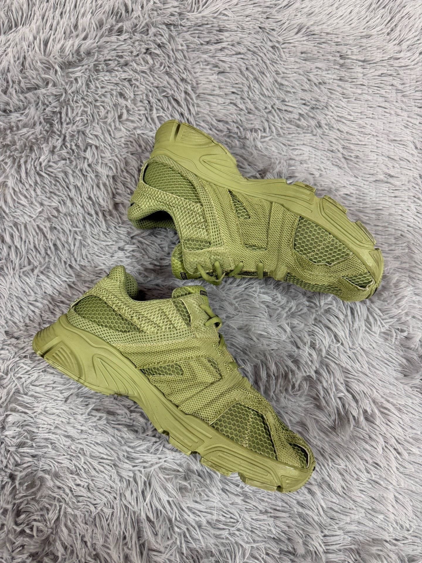 Balenciaga Balenciaga Running Green Lowtop Sneakers 11 Men Size US 11 / EU 44 - 3 Thumbnail