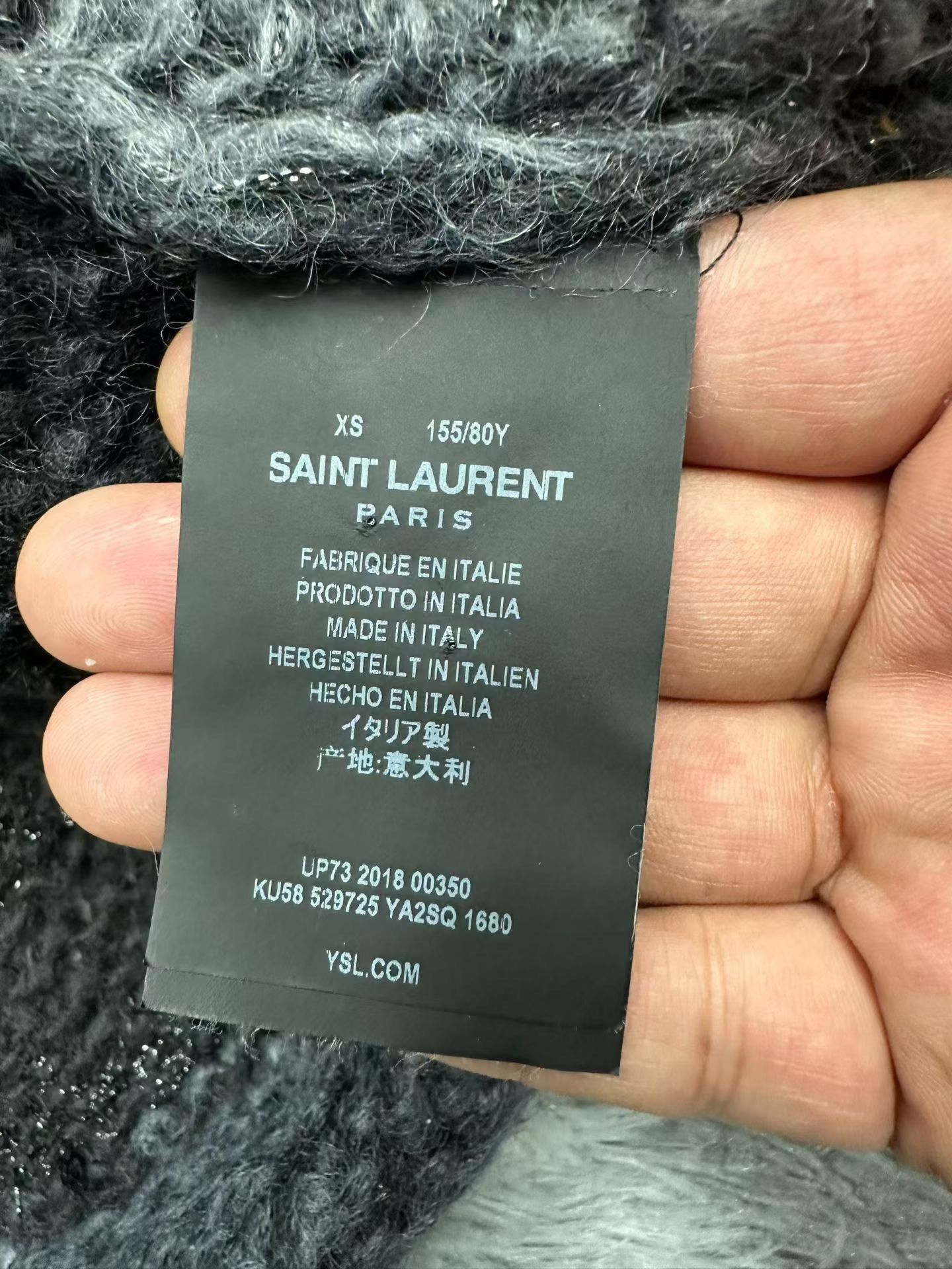 Saint Laurent Paris Saint Laurent Paris Camo Pink Sweater XS Women Size XS / US 0-2 / IT 36-38 - 3 Thumbnail