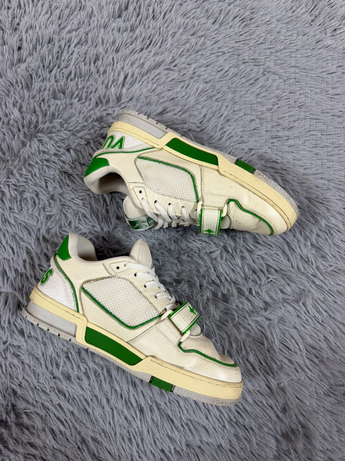 Louis Vuitton Louis Vuitton Training Green Lowtop Sneakers 6 Men Size US 6 / EU 39 - 3 Thumbnail