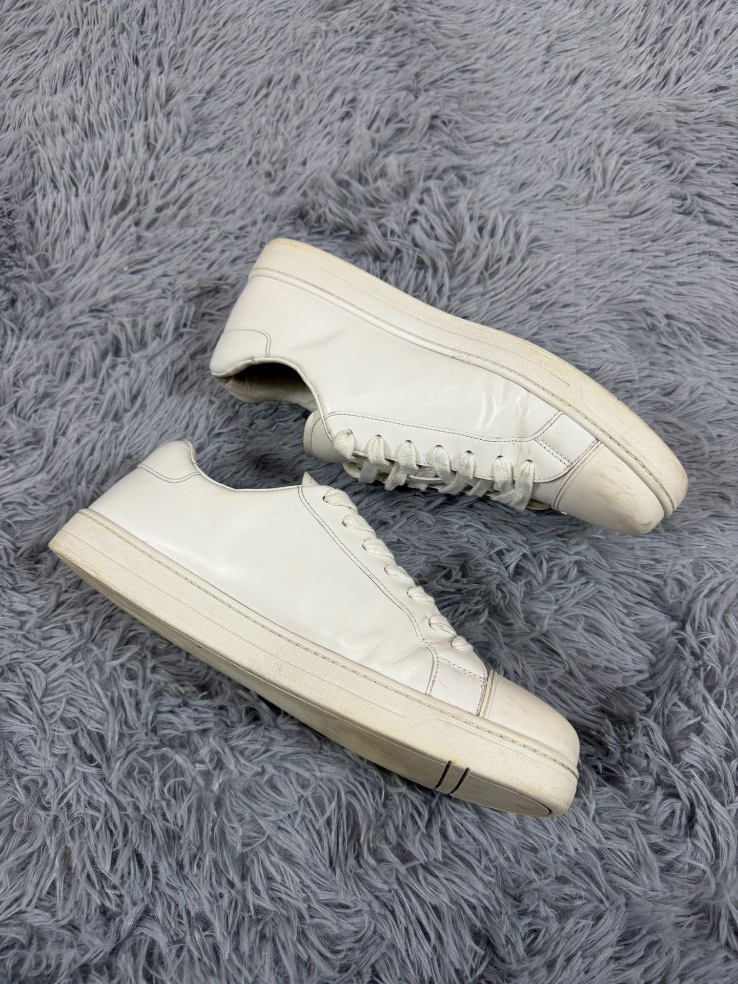 Prada Prada Retro White Lowtop Sneakers 43 Men Size US 10 / EU 43 - 3 Thumbnail