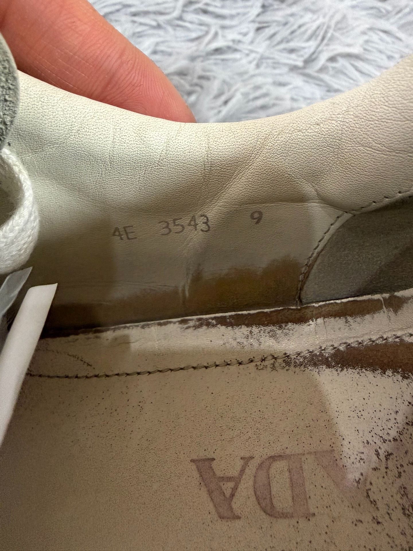 Prada Prada Retro White Lowtop Sneakers 43 Men Size US 10 / EU 43 - 6 Thumbnail