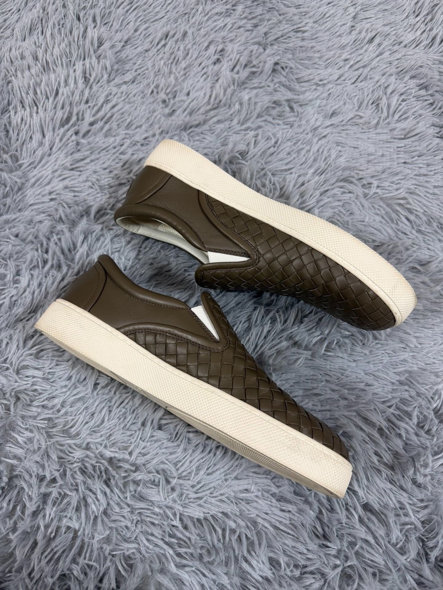 Bottega Veneta Bottega Veneta Knit Green Lowtop Sneakers 8 Men Size US 8 / EU 41 - 3 Thumbnail