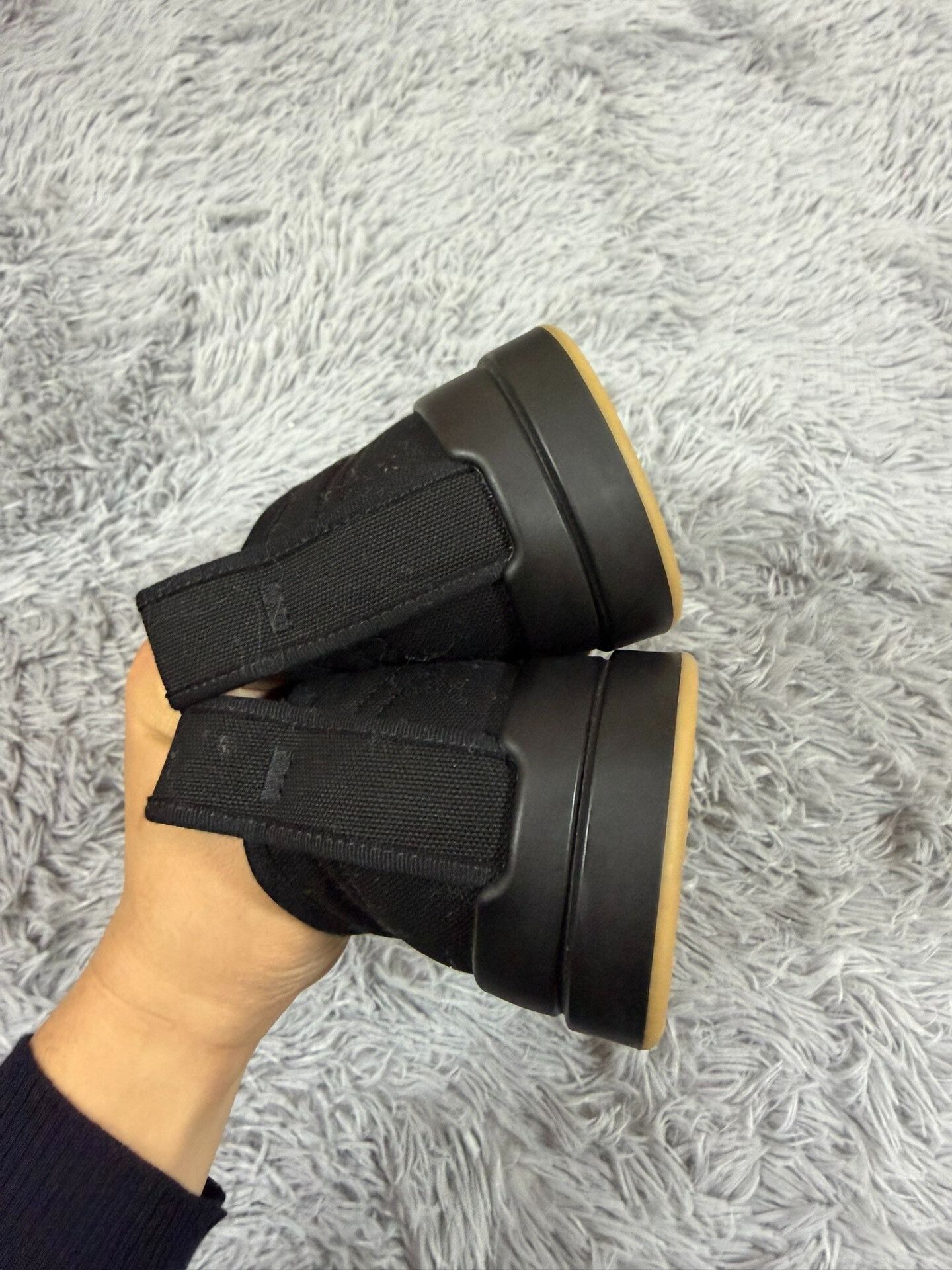 Bottega Veneta Bottega Veneta Casual Black Lowtop Sneakers 44 Men Size US 10.5 / EU 43-44 - 4 Thumbnail