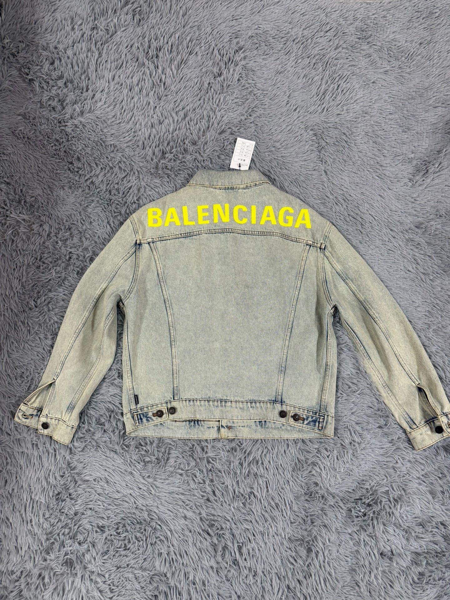 Balenciaga Balenciaga Retro Denim Green Light Jacket 34 Men Size US XS / EU 42 / 0 - 2 Thumbnail
