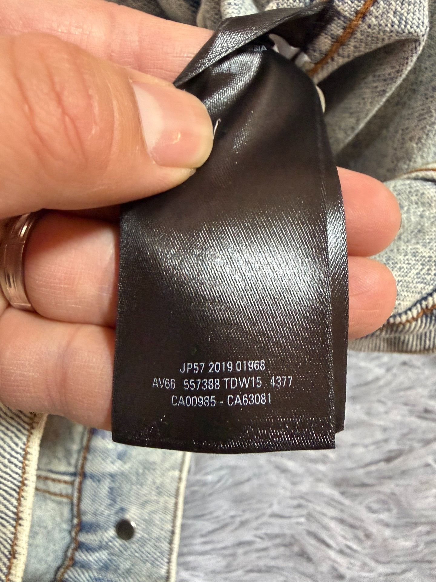Balenciaga Balenciaga Retro Denim Green Light Jacket 34 Men Size US XS / EU 42 / 0 - 4 Thumbnail