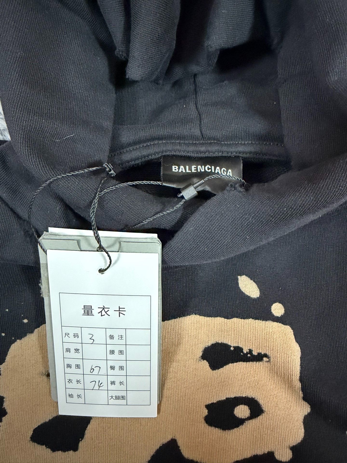 Balenciaga Balenciaga Graphic Hoodie l Men Size US L / EU 52-54 / 3 - 3 Thumbnail