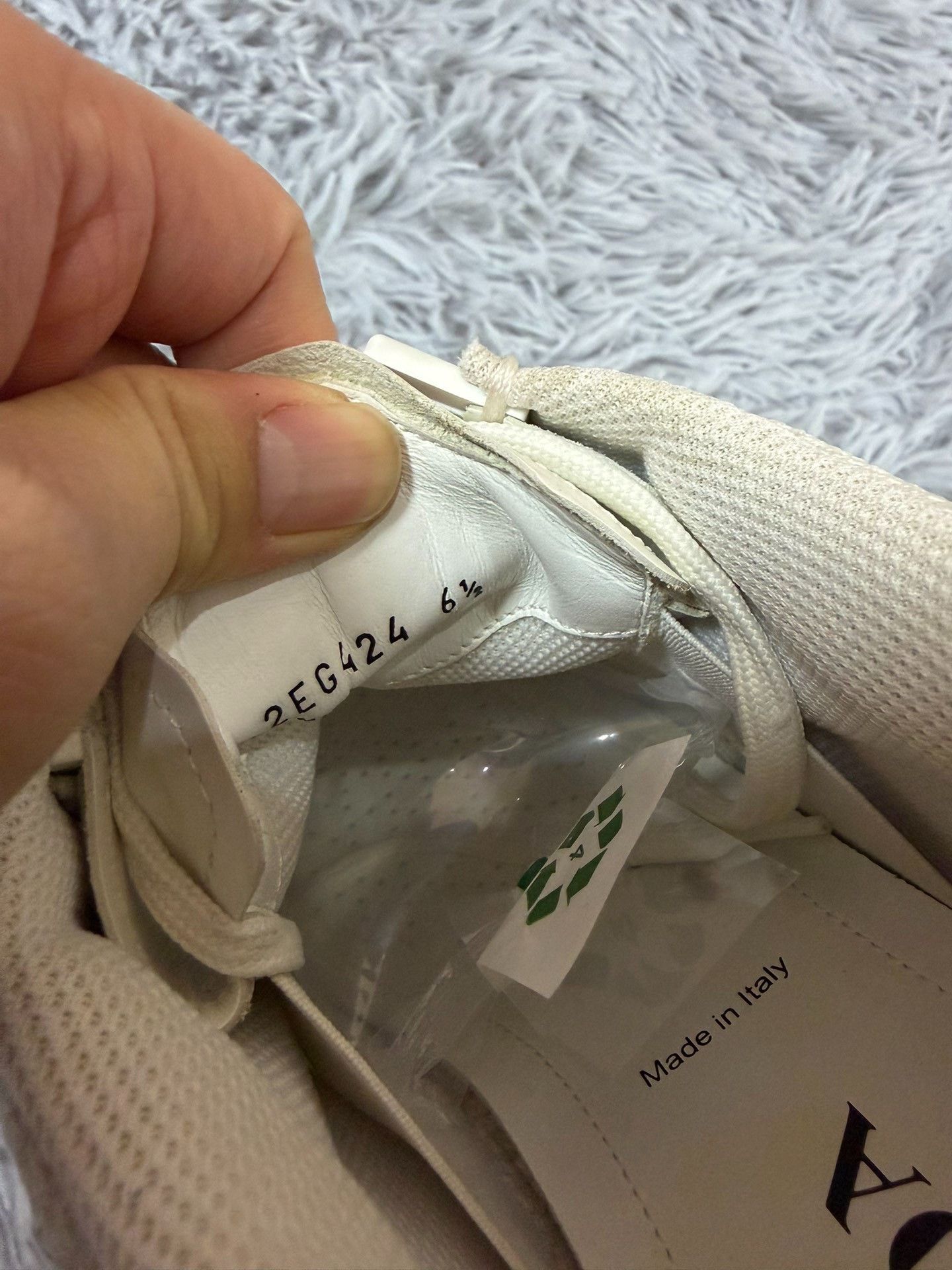 Prada Prada Collab White Lowtop Sneakers 7.5 Men Size US 7.5 / EU 40-41 - 6 Thumbnail