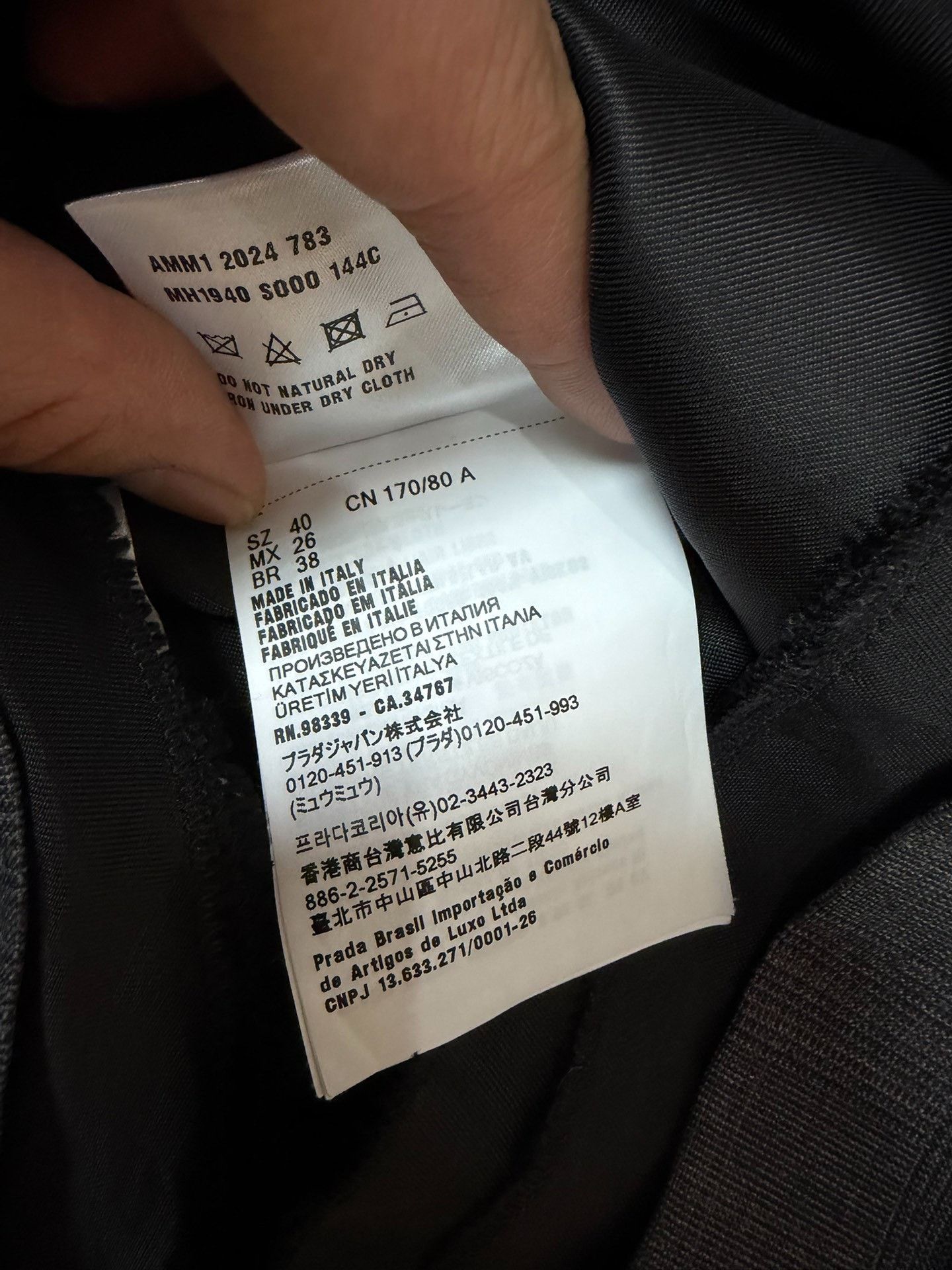 Miu Miu Miu Miu Formal Embroidered Black Blazer it_40 Women Size S / US 4 / IT 40 - 4 Thumbnail