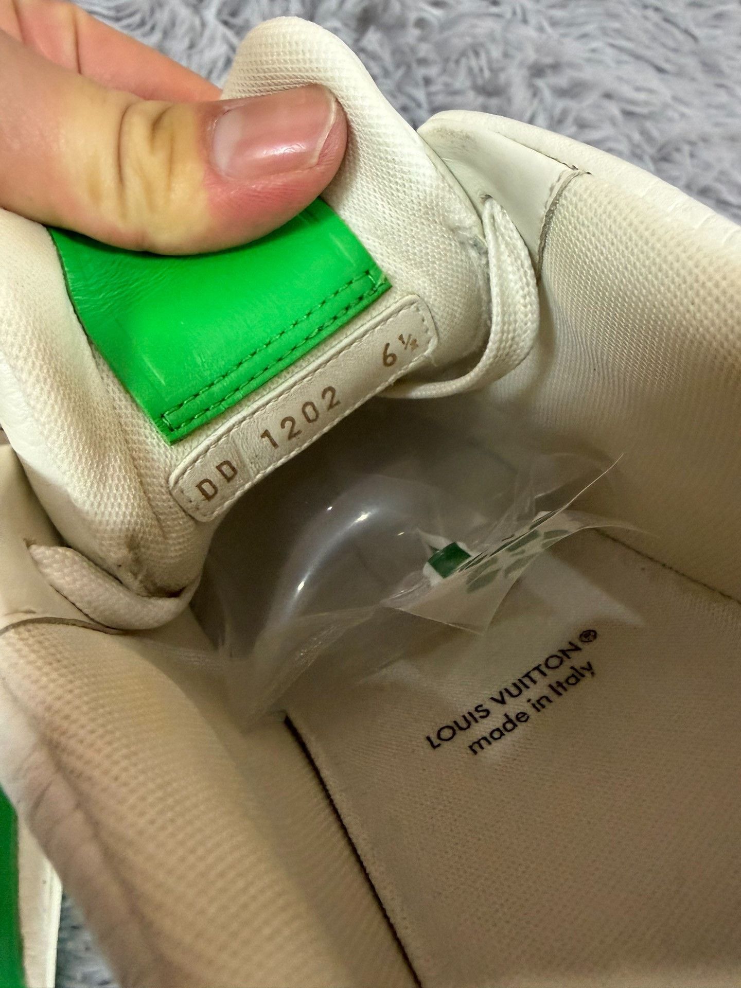 Louis Vuitton Louis Vuitton Training Green Lowtop Sneakers 7.5 Men Size US 7.5 / EU 40-41 - 6 Thumbnail