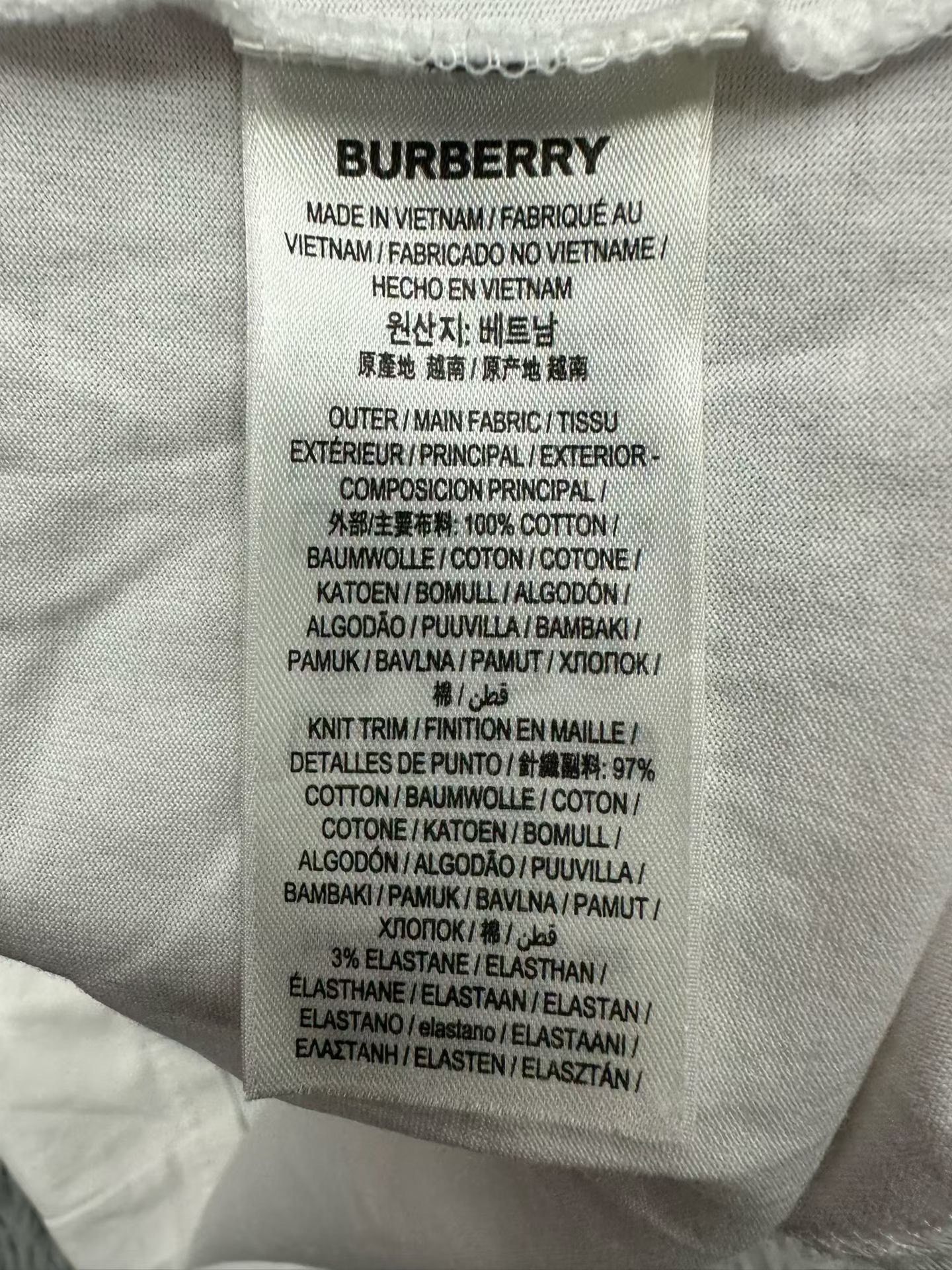 Burberry Burberry T-Shirt M Men Size US M / EU 48-50 / 2 - 3 Thumbnail