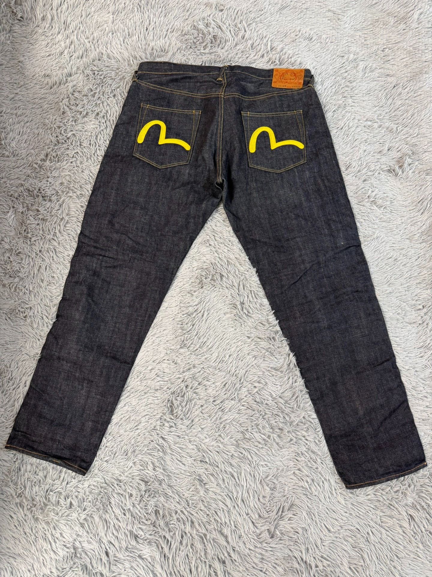 Evisu Evisu Denim Yellow Denim Jeans 32 Men Size US 32 / EU 48 - 2 Thumbnail