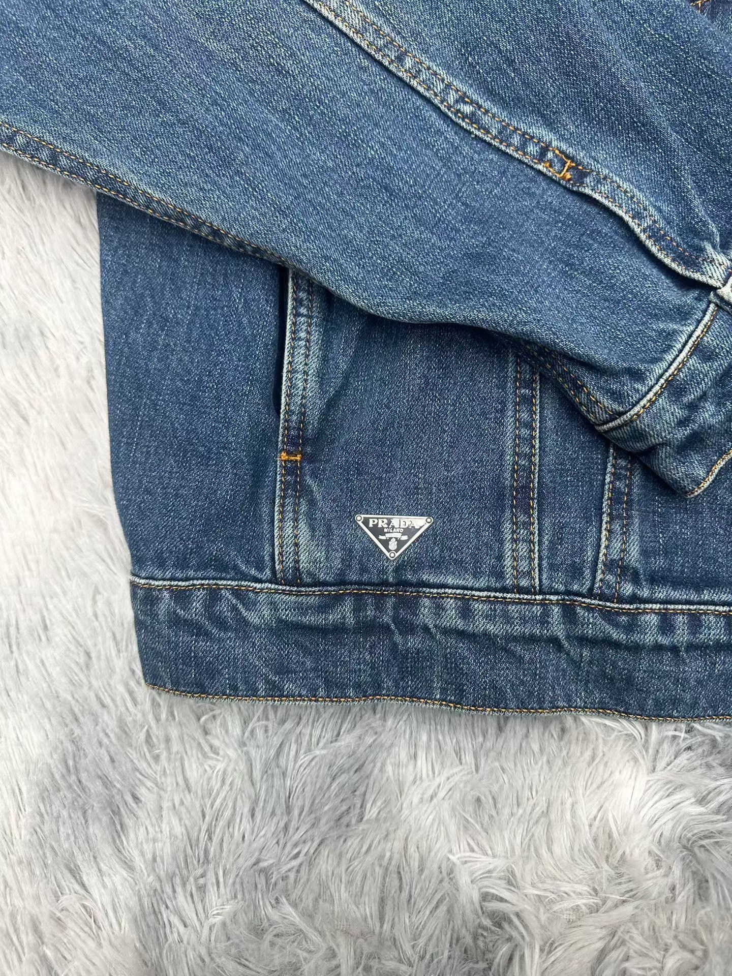 Prada Prada Denim Light Jacket xxs Men Size US XXS / EU 40 - 3 Thumbnail