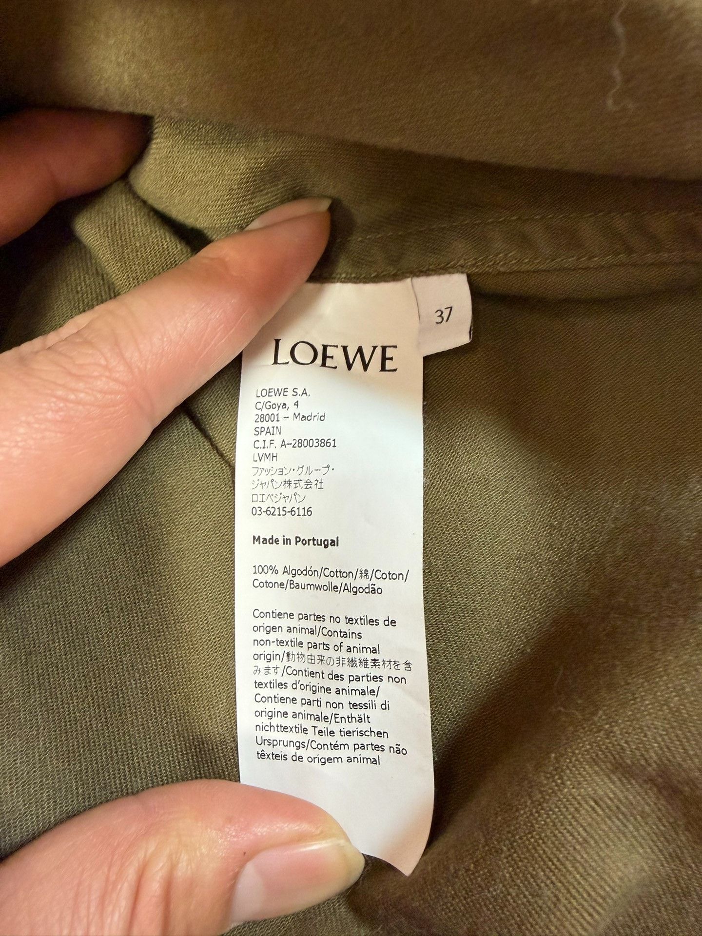 Loewe Loewe Retro Embroidered Green Button Up it_36 Women Size XS / US 0-2 / IT 36-38 - 4 Thumbnail