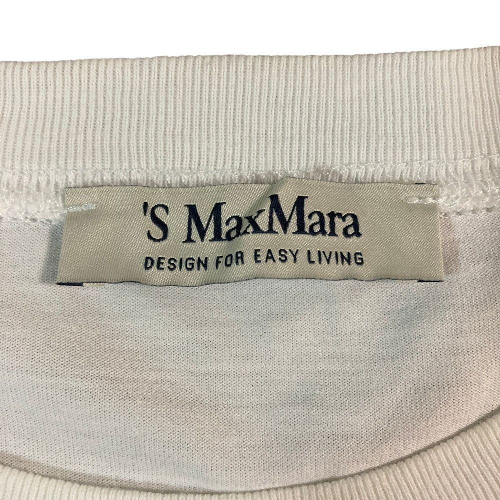 Max Mara Max Mara S Max Mara Logo Embroidery Short Sleeve T Shirt Others T-Shirts DUTY FREE for USA Size ONE SIZE - 4 Thumbnail