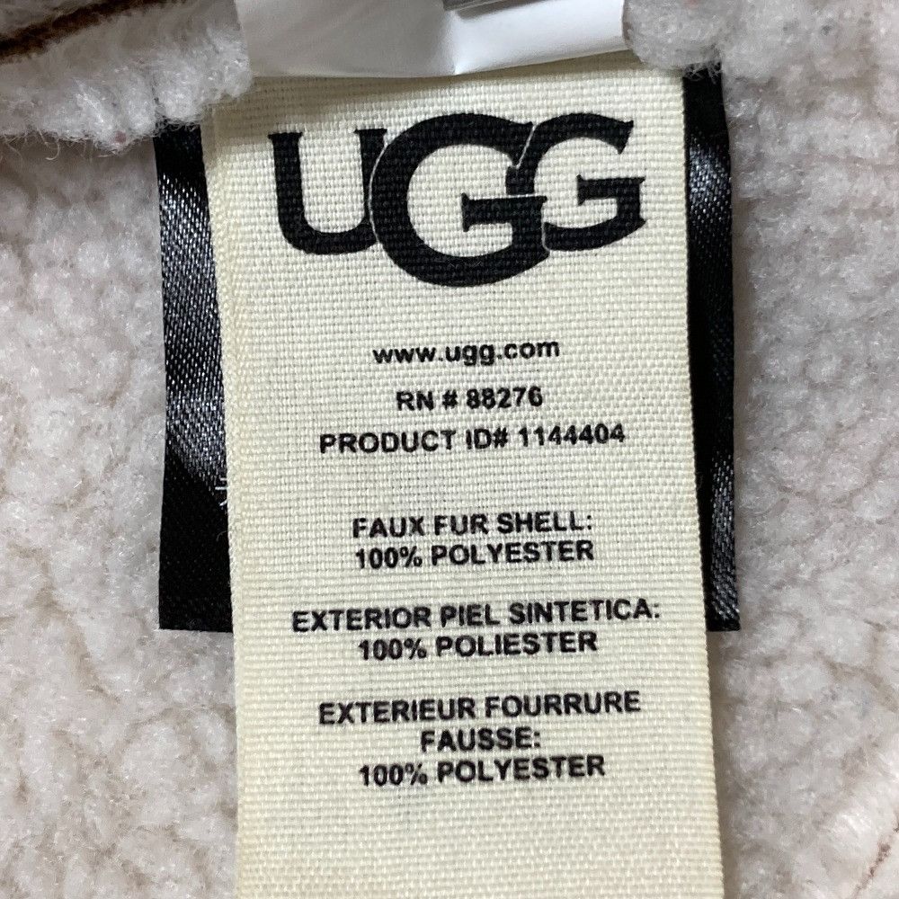 Ugg UGG UGG Faux Shearling Cropped Jacket Plastic / Synthetic Outerwear DUTY FREE for USA Size ONE SIZE - 5 Thumbnail
