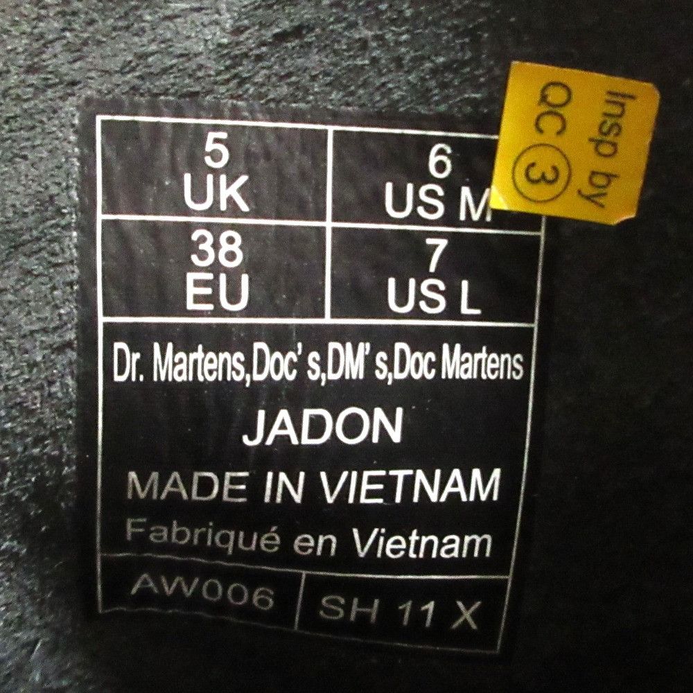 Other Other Dr. Martens Jadon Platform Boots Leather Shoes AW006 DUTY FREE for USA Size ONE SIZE - 9 Thumbnail
