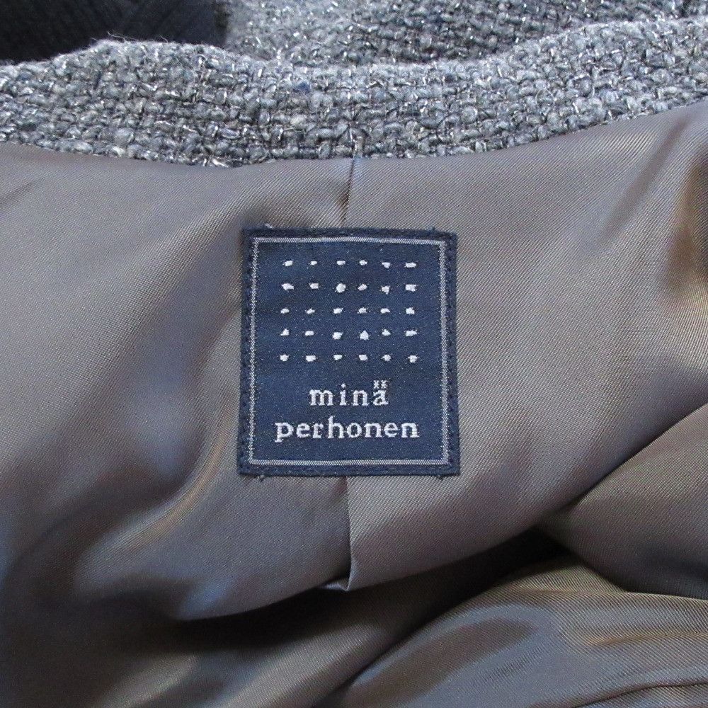 mina perhonen Mina Perhonen mina perhonen twinkle wool silk jacket Textile Outerwear ka2100 DUTY FREE for USA Size ONE SIZE - 7 Thumbnail