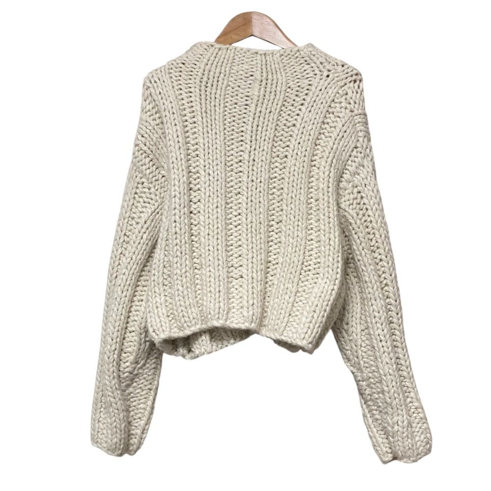 Other Other CLANE Bulky Rib Hand Knit Top Textile Tops 15106-2122 DUTY FREE for USA Size ONE SIZE - 3 Thumbnail