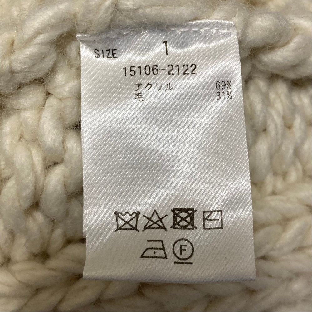 Other Other CLANE Bulky Rib Hand Knit Top Textile Tops 15106-2122 DUTY FREE for USA Size ONE SIZE - 5 Thumbnail