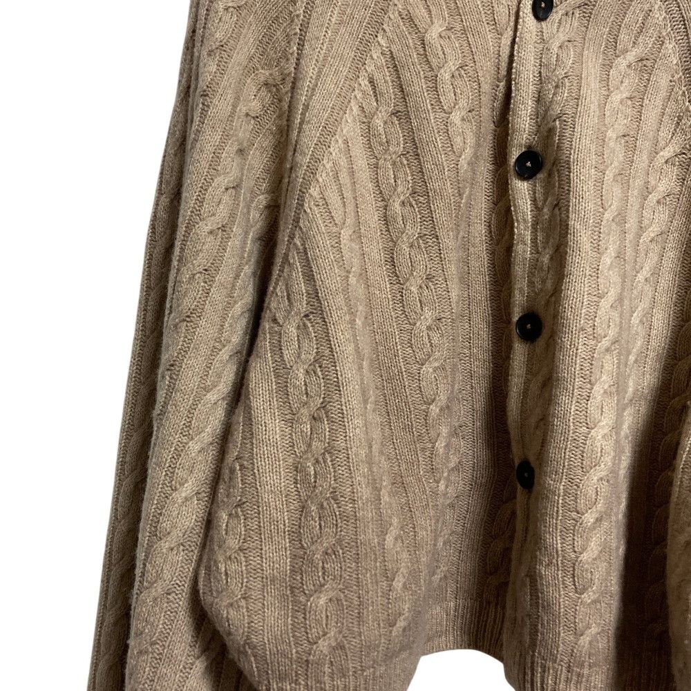 Other Other CURRENTAGE Wool Cable Knit Cardigan Textile Tops DUTY FREE for USA Size ONE SIZE - 3 Thumbnail